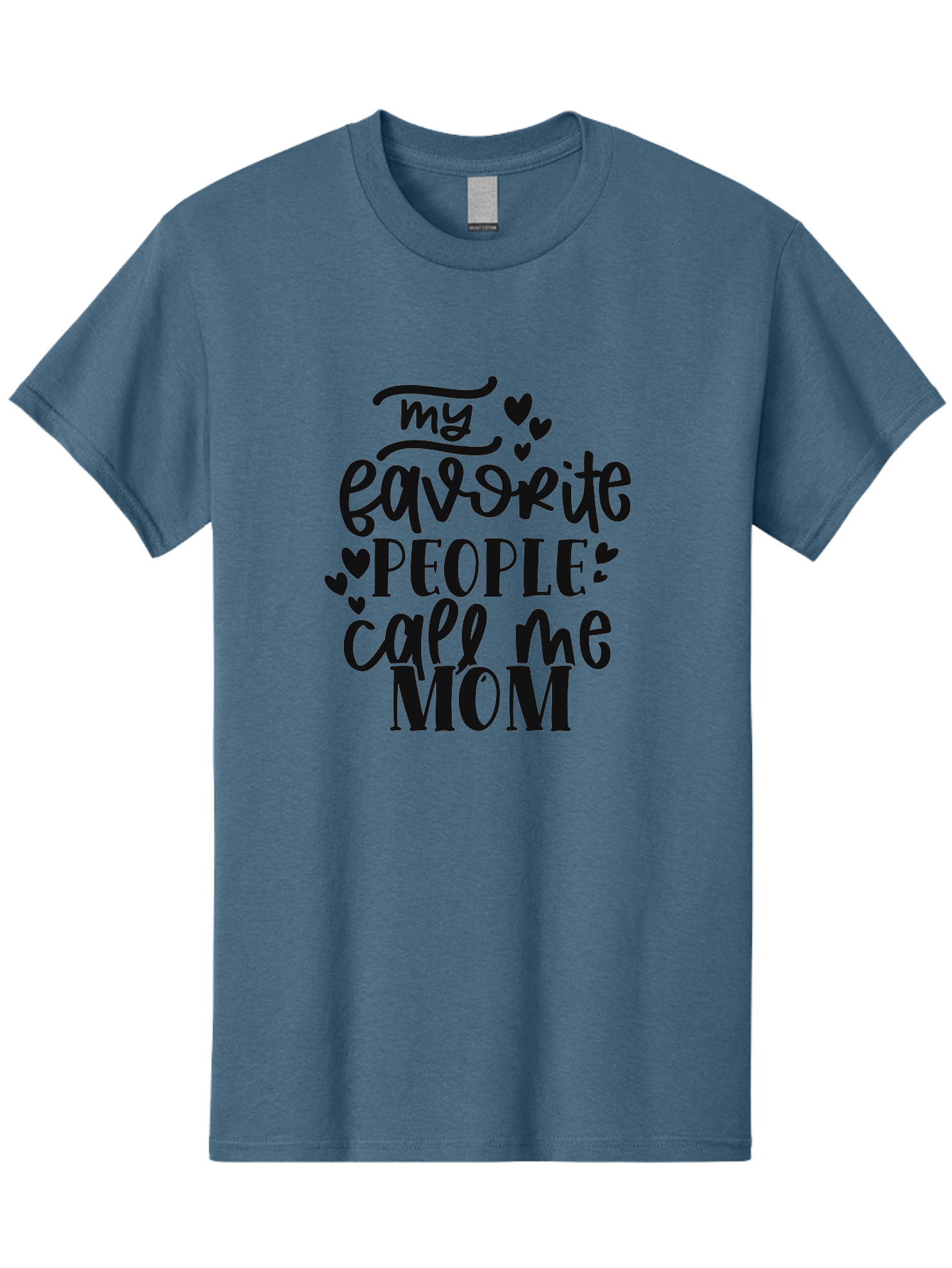 My-Favorite-People-Call-Me-Mom Men'S Graphic Tee, 100% Cotton, Comfortable Casual Summer Wear, Machine Washable, Mother'S Day Quote, Mom Love, Favorite People, Heartwarming Message, Family Love, Mom Appreciation, Inspirational Quote Aad450 11