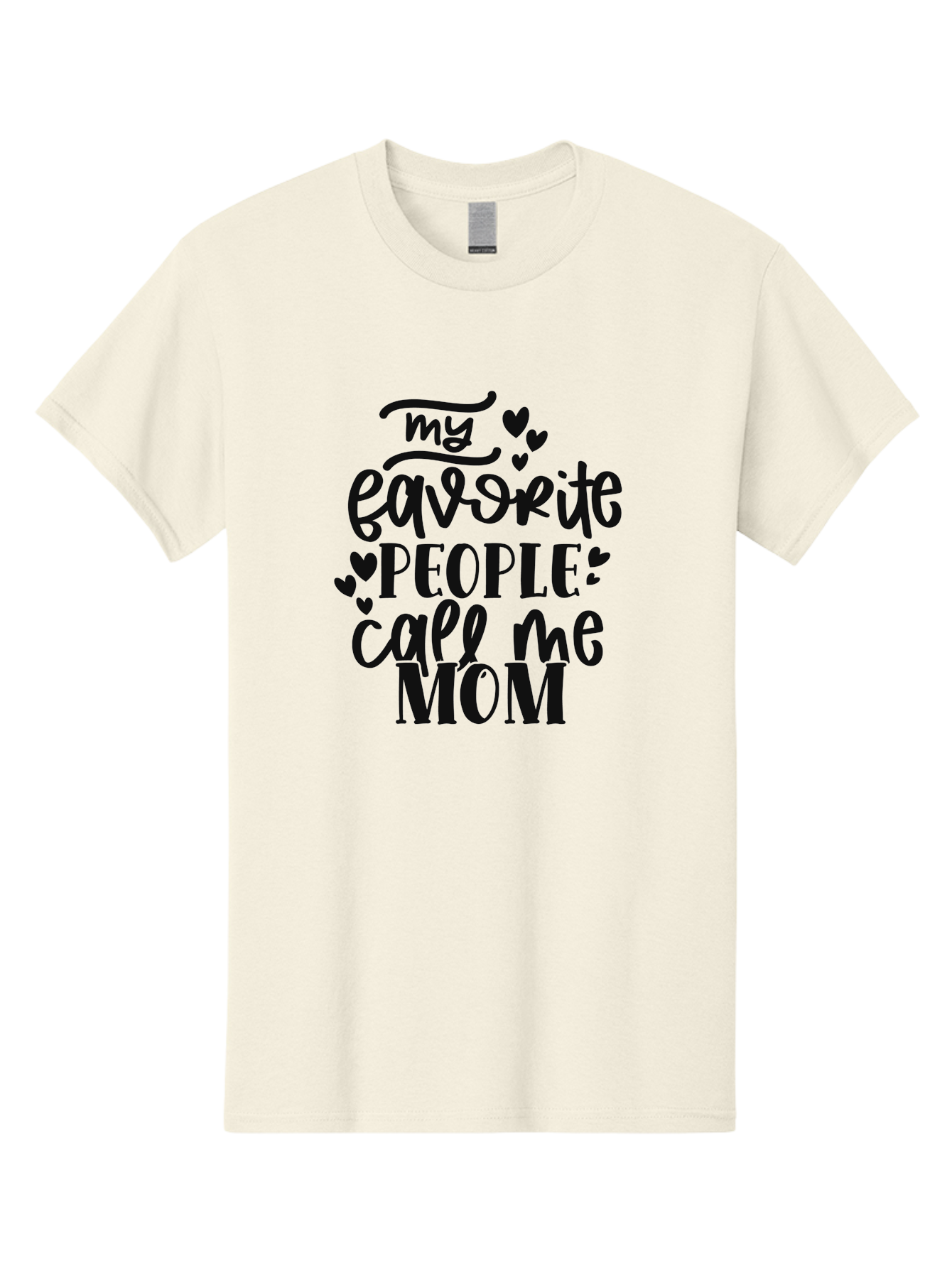 My-Favorite-People-Call-Me-Mom Men'S Graphic Tee, 100% Cotton, Comfortable Casual Summer Wear, Machine Washable, Mother'S Day Quote, Mom Love, Favorite People, Heartwarming Message, Family Love, Mom Appreciation, Inspirational Quote Aad450 23