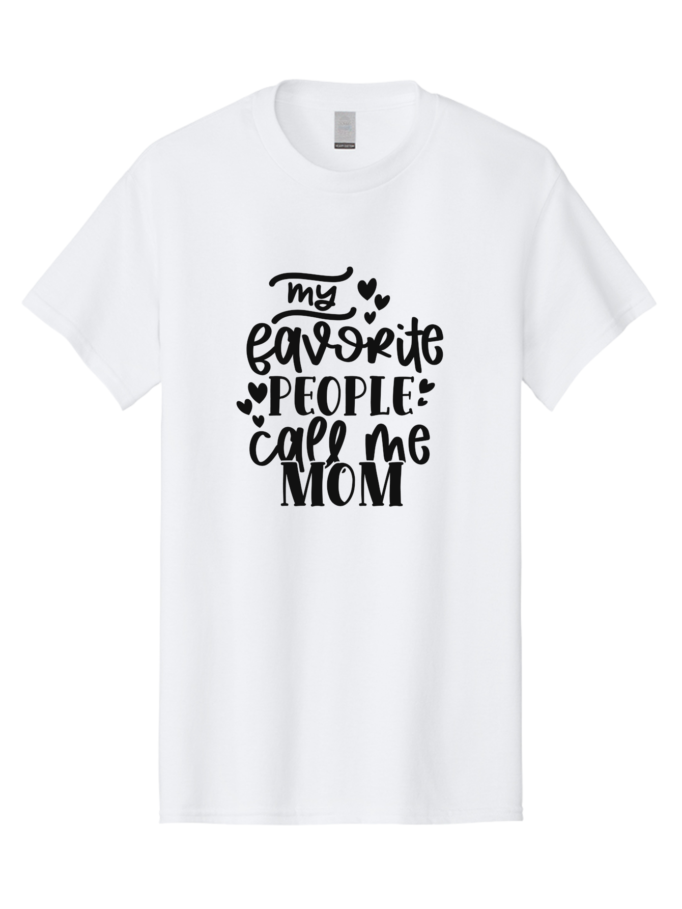 My-Favorite-People-Call-Me-Mom Men'S Graphic Tee, 100% Cotton, Comfortable Casual Summer Wear, Machine Washable, Mother'S Day Quote, Mom Love, Favorite People, Heartwarming Message, Family Love, Mom Appreciation, Inspirational Quote Aad450 25