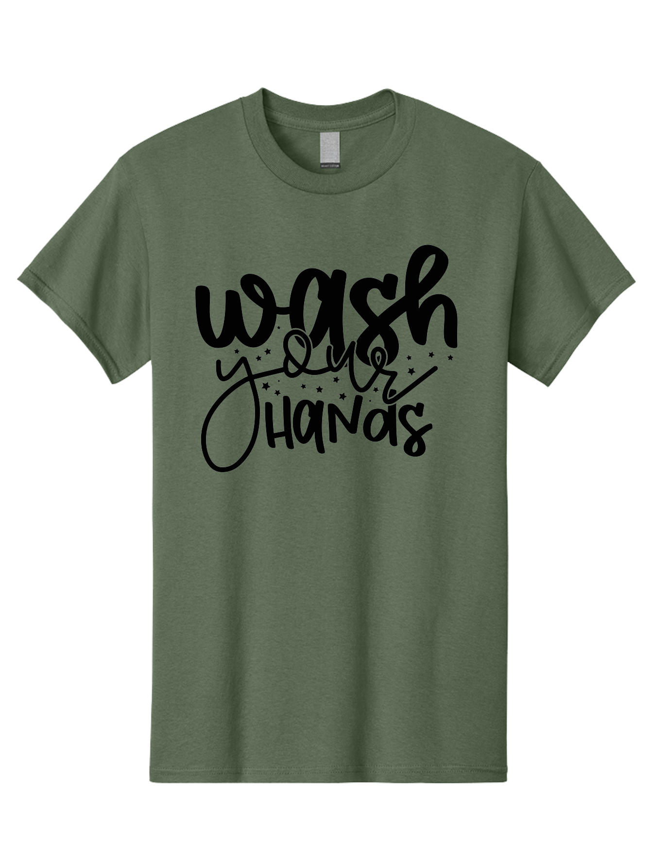 Wash-Your-Hands-1 Men'S Graphic Tee, 100% Cotton, Comfortable Casual Summer Wear, Machine Washable, Handwashing Reminder, Hygiene Tips, Health Awareness, Clean Hands, Wellness Promotion, Safety Signs, Prevent Germs Aad497 27