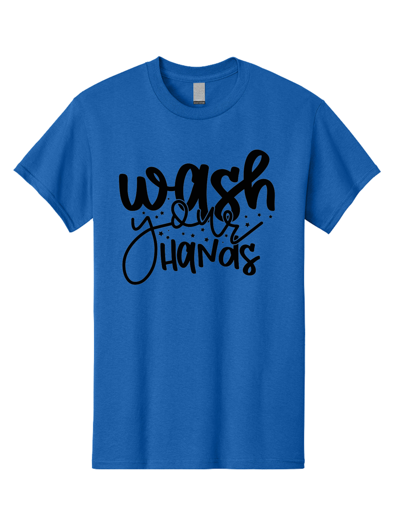 Wash-Your-Hands-1 Men'S Graphic Tee, 100% Cotton, Comfortable Casual Summer Wear, Machine Washable, Handwashing Reminder, Hygiene Tips, Health Awareness, Clean Hands, Wellness Promotion, Safety Signs, Prevent Germs Aad497 17