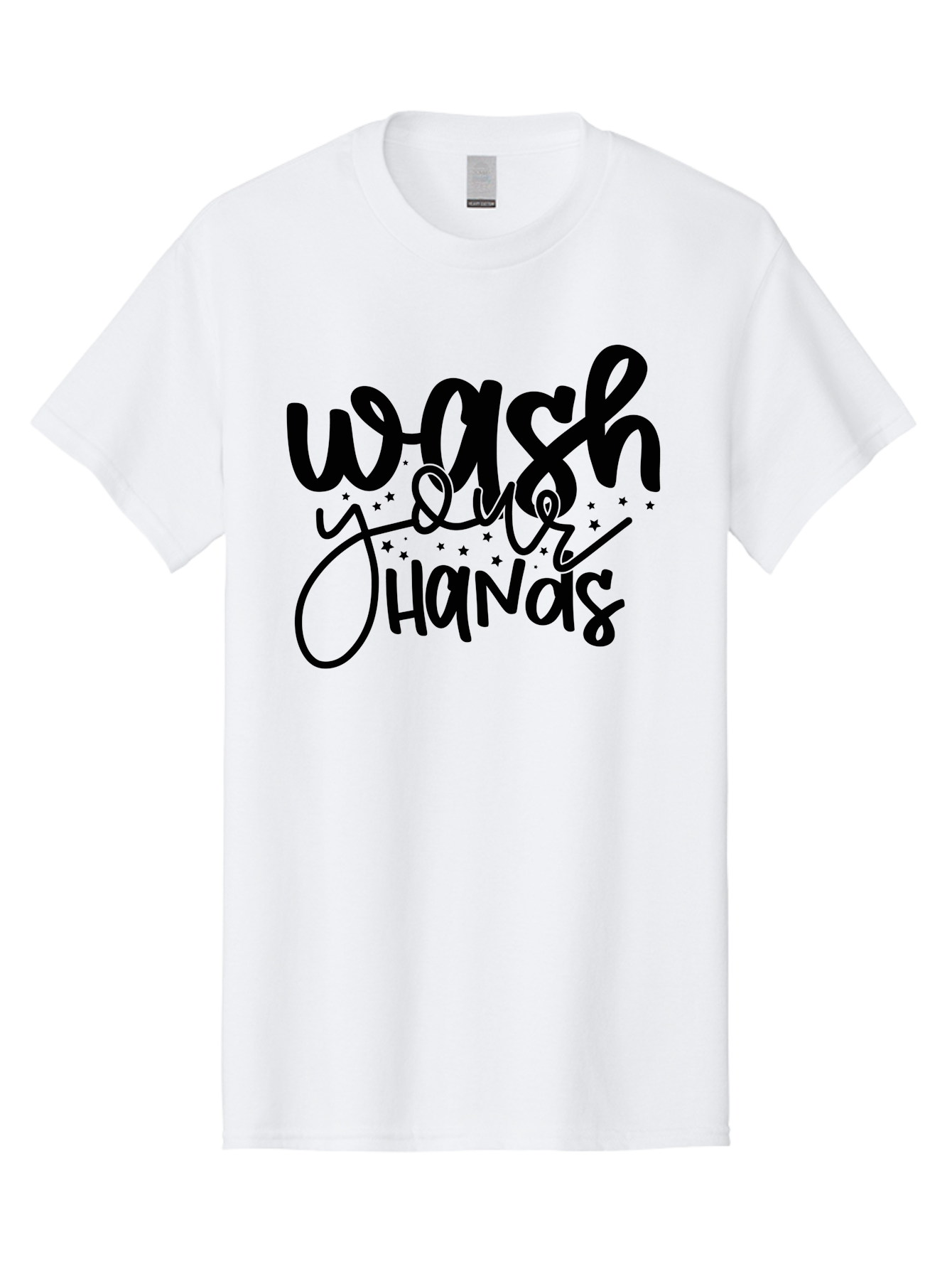 Wash-Your-Hands-1 Men'S Graphic Tee, 100% Cotton, Comfortable Casual Summer Wear, Machine Washable, Handwashing Reminder, Hygiene Tips, Health Awareness, Clean Hands, Wellness Promotion, Safety Signs, Prevent Germs Aad497 19