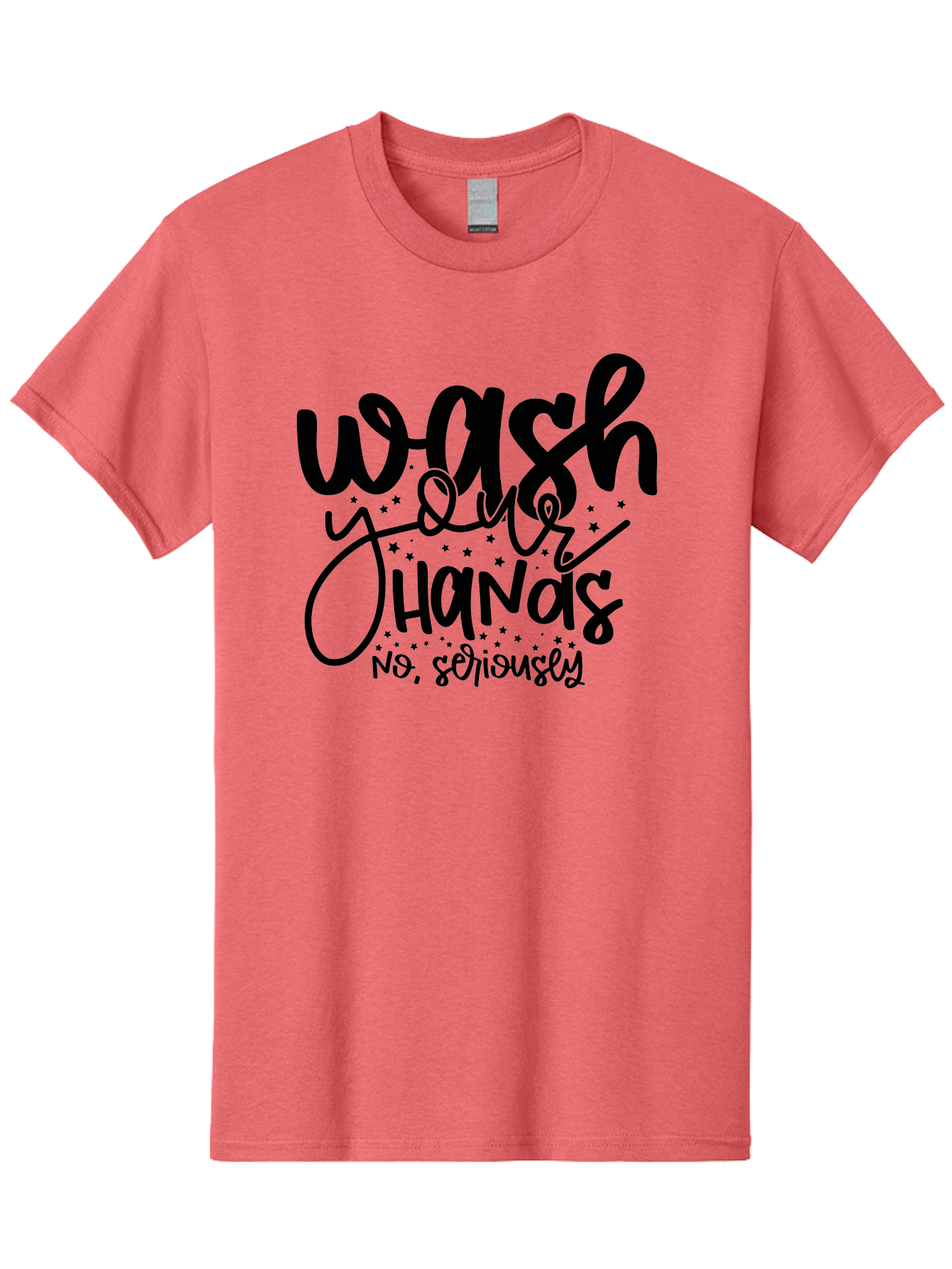 Wash-Your-Hands Men'S Graphic Tee, 100% Cotton, Comfortable Casual Summer Wear, Machine Washable, Hand Hygiene, Cleanliness, Health Awareness, Germ Prevention, Soap And Water, Clean Hands, Hygiene Reminder, Wellness Tips, Healthy Habits Aad499 13