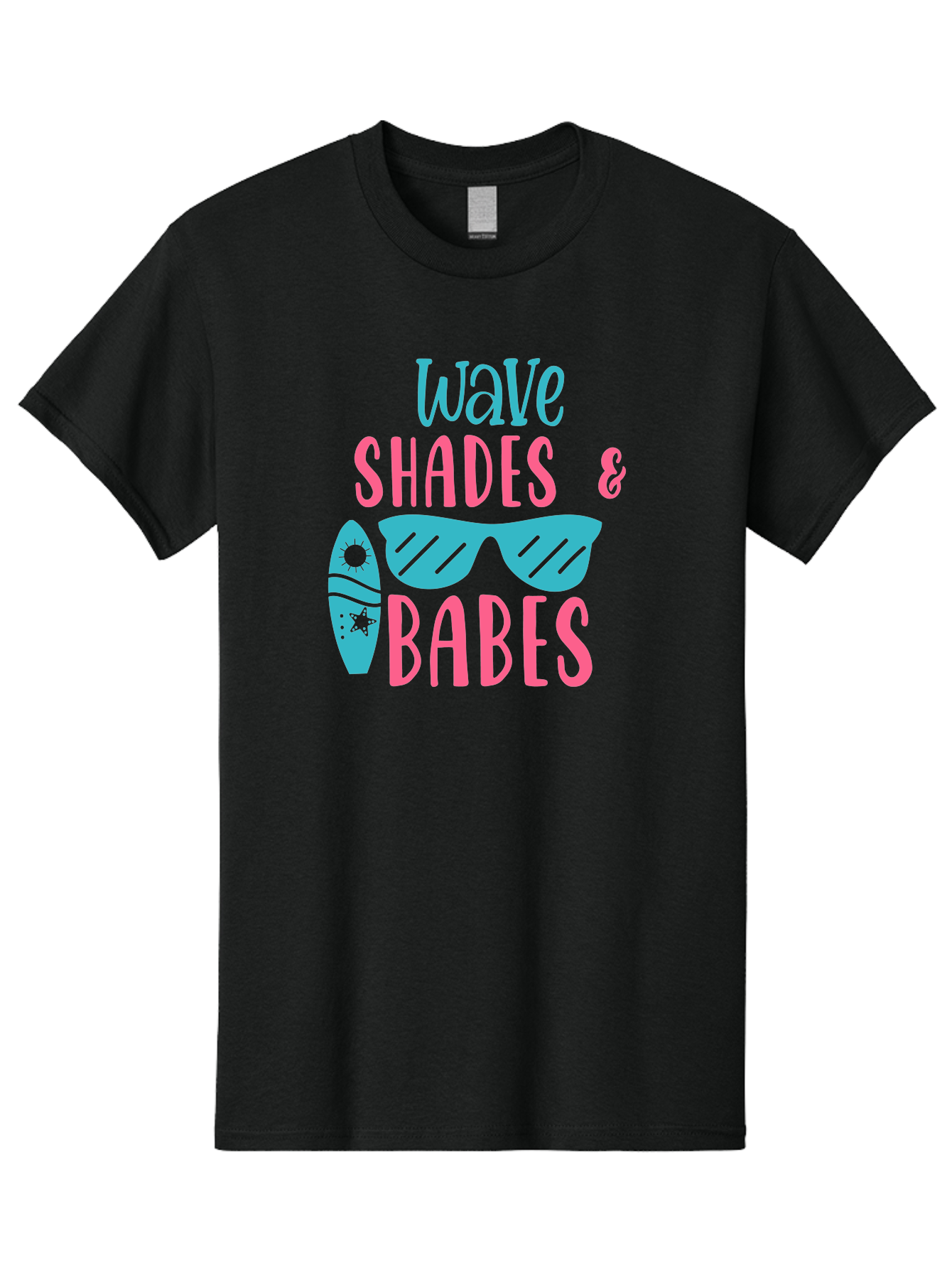 Wave-Shades-Babes Men'S Graphic Tee, 100% Cotton, Comfortable Casual Summer Wear, Machine Washable, Surfing, Sunglasses, Beach Culture, Summer Vibes, Wave Riders, Cool Shades, Beach Babes, Summer Fashion Aad500 29