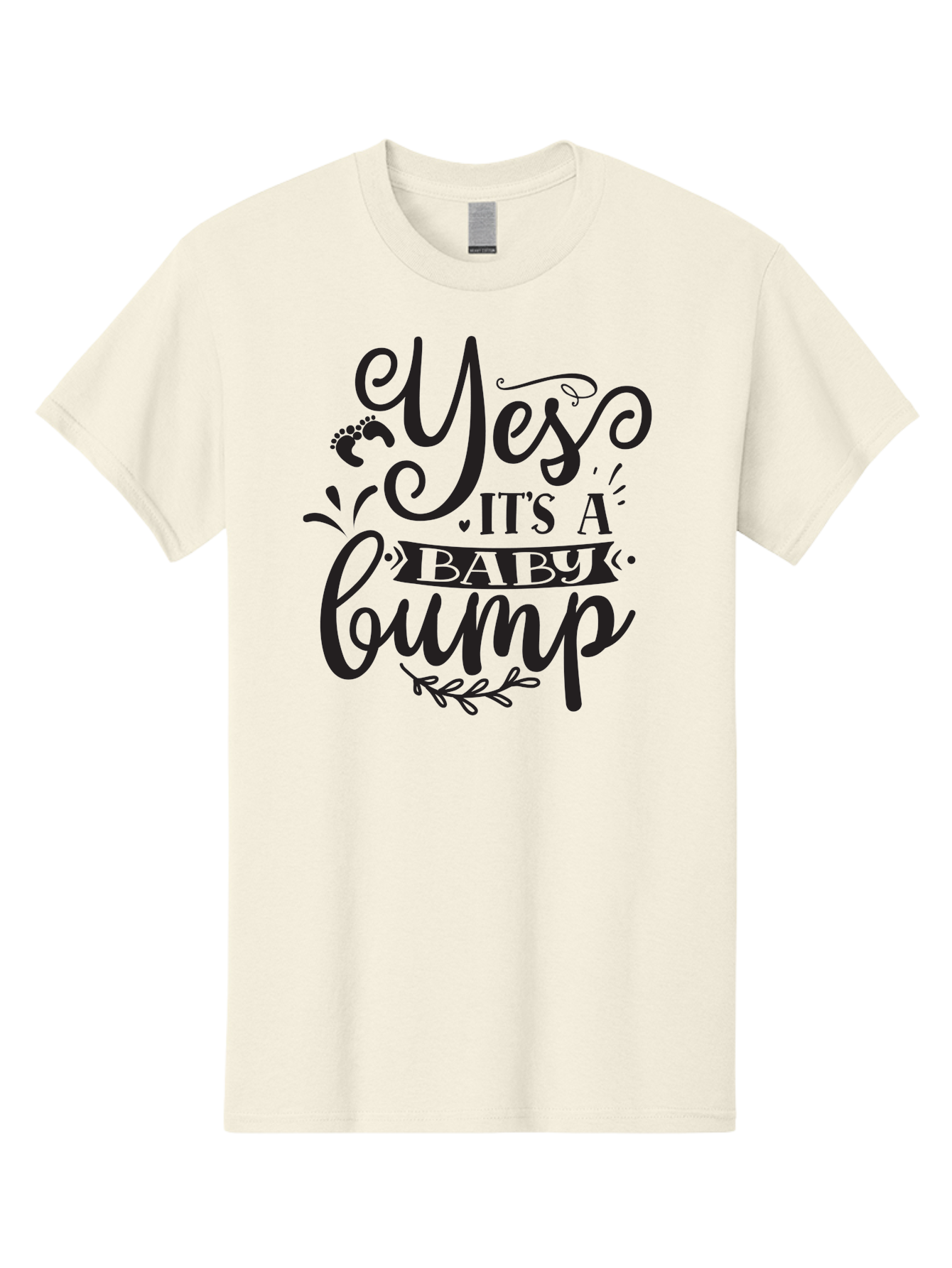 Yes-It-S-A-Baby-Bump Men'S Graphic Tee, 100% Cotton, Comfortable Casual Summer Wear, Machine Washable, Baby Bump Announcement, Pregnancy Reveal, Baby On Board, Expecting A Baby, Baby Shower Invitation, Cute Baby Quote, Pregnancy Announcement, Aad509 17