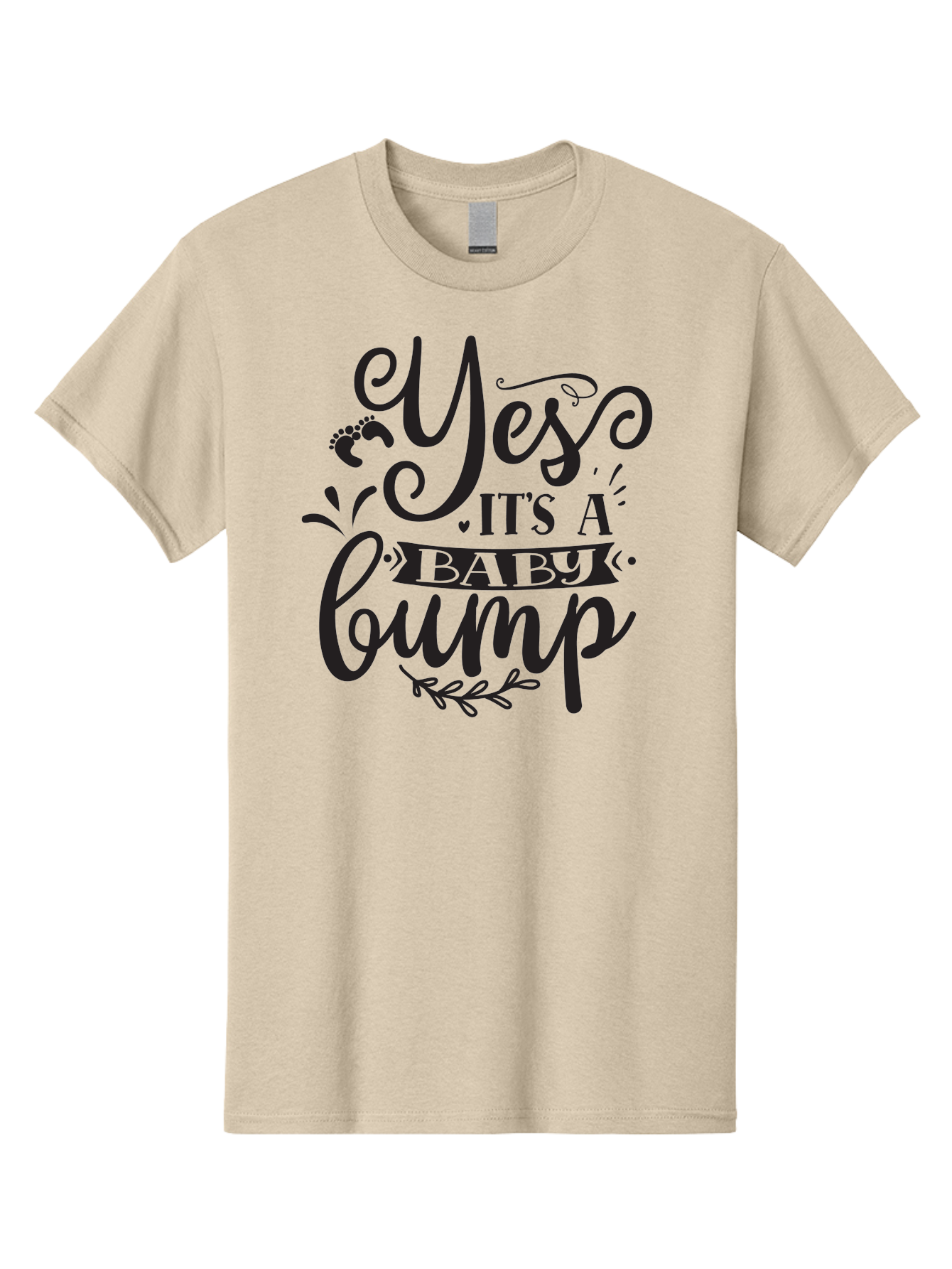 Yes-It-S-A-Baby-Bump Men'S Graphic Tee, 100% Cotton, Comfortable Casual Summer Wear, Machine Washable, Baby Bump Announcement, Pregnancy Reveal, Baby On Board, Expecting A Baby, Baby Shower Invitation, Cute Baby Quote, Pregnancy Announcement, Aad509 19