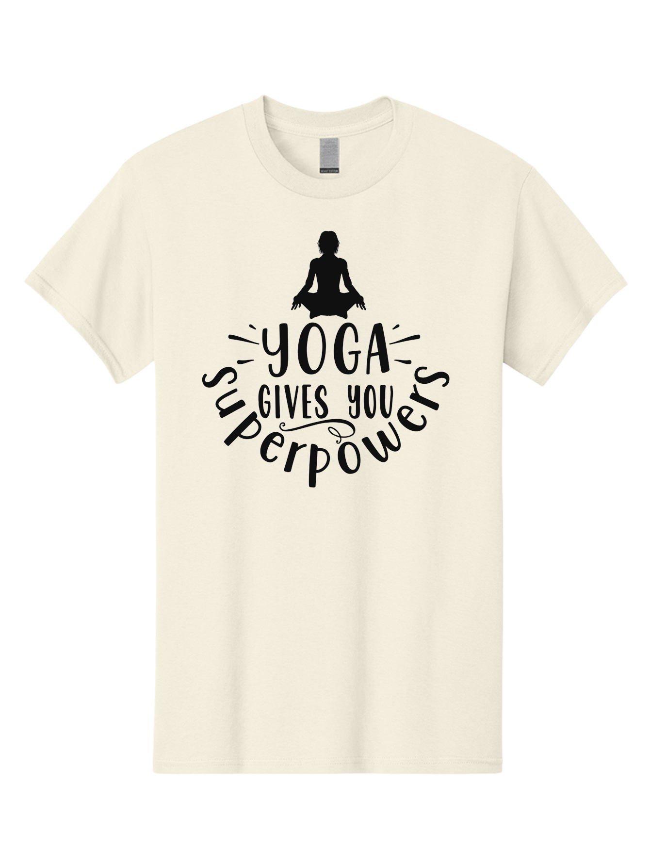 Yoga-Gives-You-Superpowers Men'S Graphic Tee, 100% Cotton, Comfortable Casual Summer Wear, Machine Washable, Yoga Benefits, Meditation, Mindfulness, Wellness, Fitness, Mental Health, Self Care, Yoga Practice, Inner Peace, Relaxation, Aad515 29