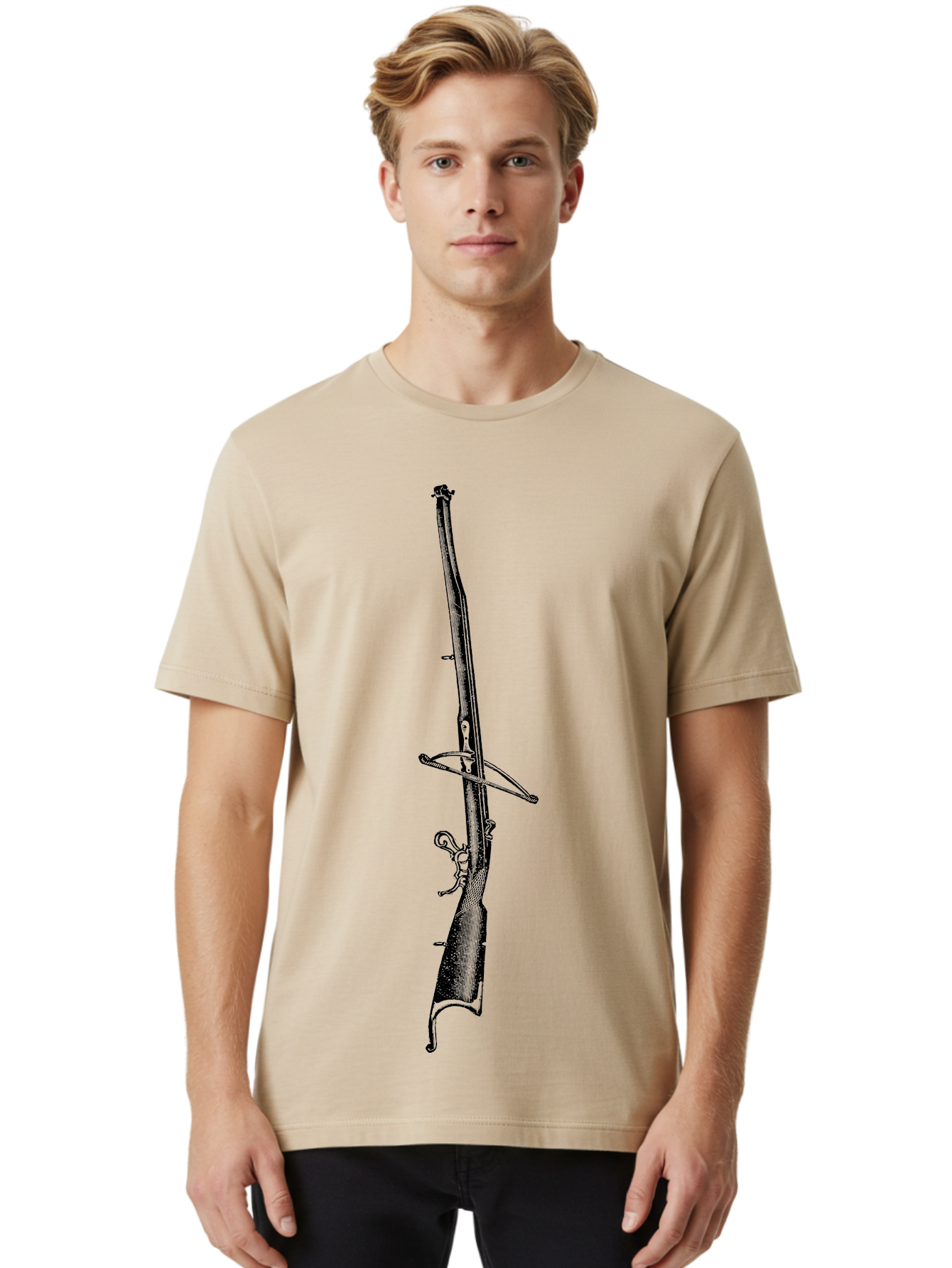 Arbalest Men'S Graphic Tee, 100% Cotton, Comfortable Casual Summer Wear, Machine Washable, Crossbow, Medieval Weapon, Hunting Gear, Archery Equipment, Warfare, Historical Reenactment, Tactical Gear Aad518 26