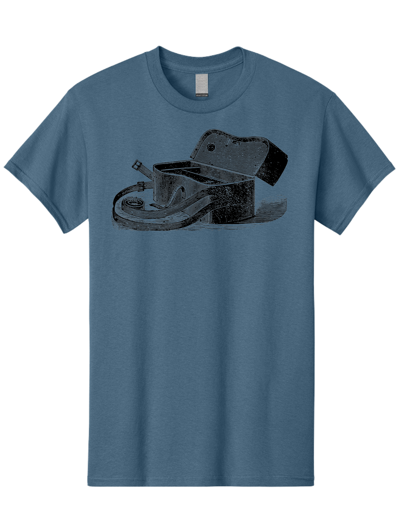 Camera-Bag Men'S Graphic Tee, 100% Cotton, Comfortable Casual Summer Wear, Machine Washable, Vintage Camera Bag, Photography Equipment, Classic Design, Leather Strap, Retro Style, Camera Accessories, Photography Gear Aad520 25