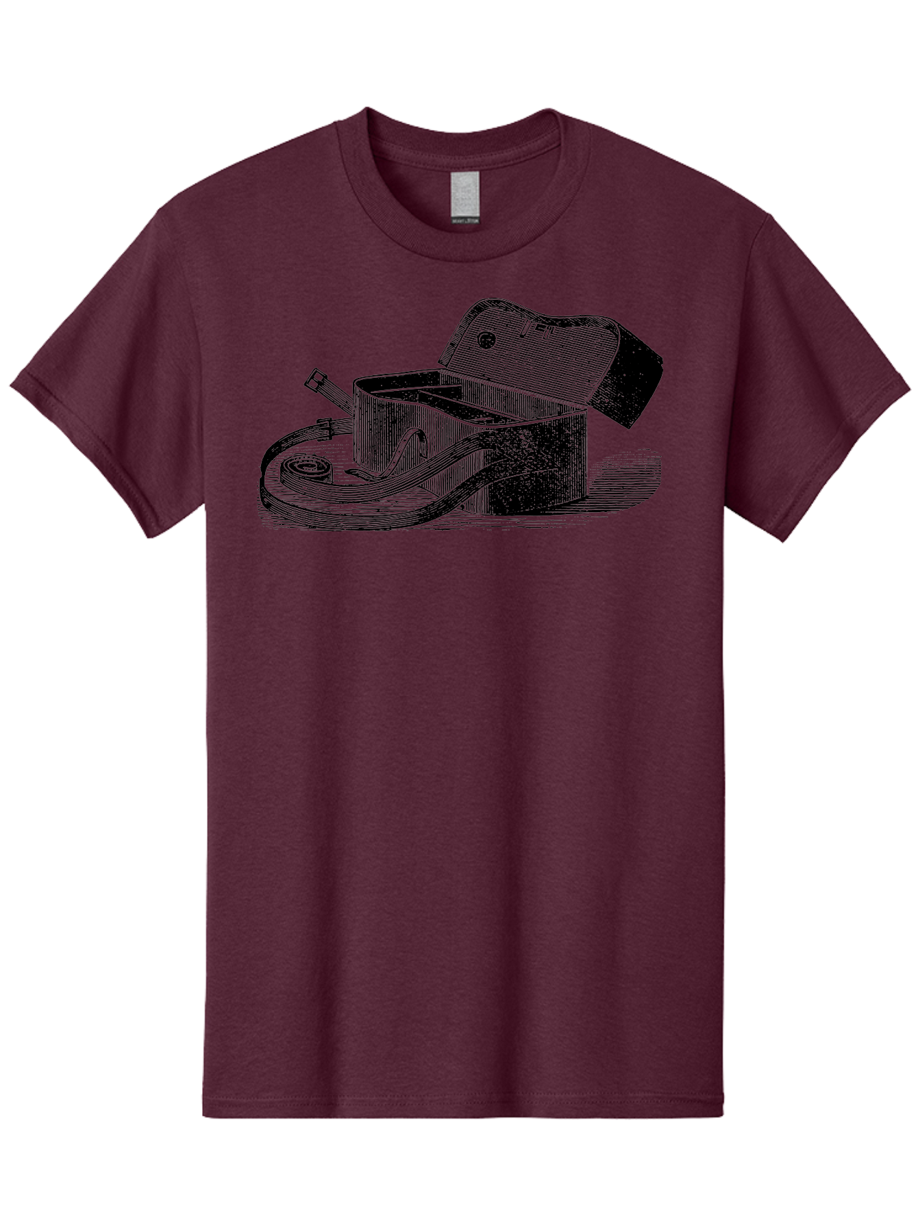 Camera-Bag Men'S Graphic Tee, 100% Cotton, Comfortable Casual Summer Wear, Machine Washable, Vintage Camera Bag, Photography Equipment, Classic Design, Leather Strap, Retro Style, Camera Accessories, Photography Gear Aad520 9
