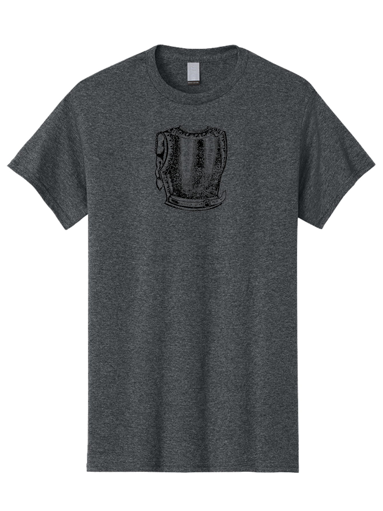 Cuirass-2 Men'S Graphic Tee, 100% Cotton, Comfortable Casual Summer Wear, Machine Washable, Medieval Armor, Historical Reenactment, Metal Protection, Armor Plating, Defensive Gear, Warrior Equipment, Armor Design, Historical Warfare, Aad531 27