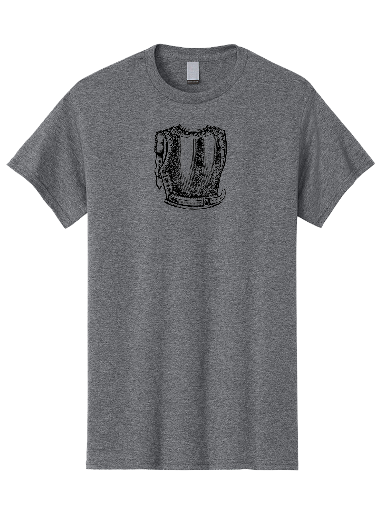 Cuirass-2 Men'S Graphic Tee, 100% Cotton, Comfortable Casual Summer Wear, Machine Washable, Medieval Armor, Historical Reenactment, Metal Protection, Armor Plating, Defensive Gear, Warrior Equipment, Armor Design, Historical Warfare, Aad531 7
