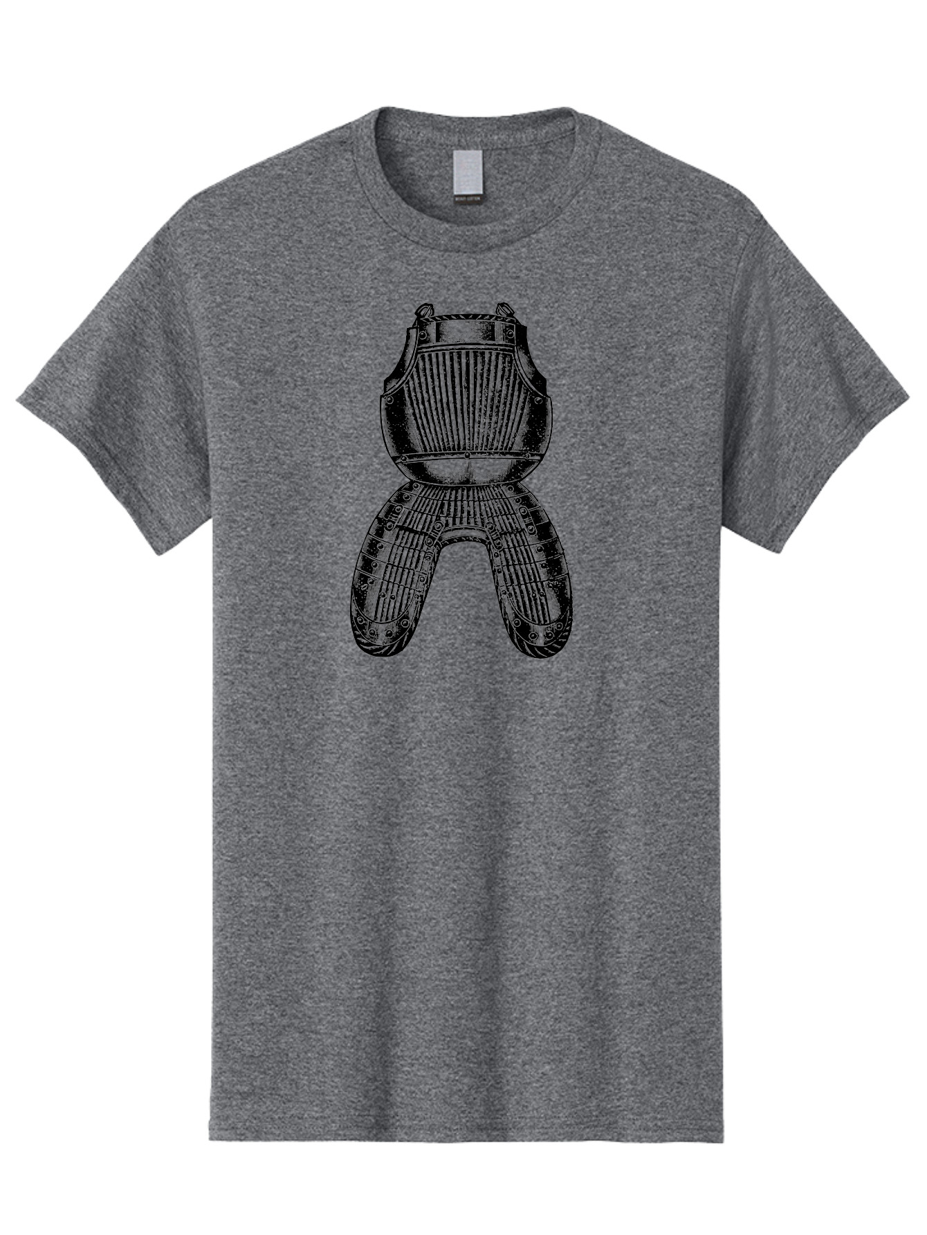 Diver-S-Suit Men'S Graphic Tee, 100% Cotton, Comfortable Casual Summer Wear, Machine Washable, Medieval Armor, Protective Gear, Historical Relic, Knight'S Attire, Metal Craftsmanship, Vintage Design, Decorative Armor, Historical Artifact Aad534 29
