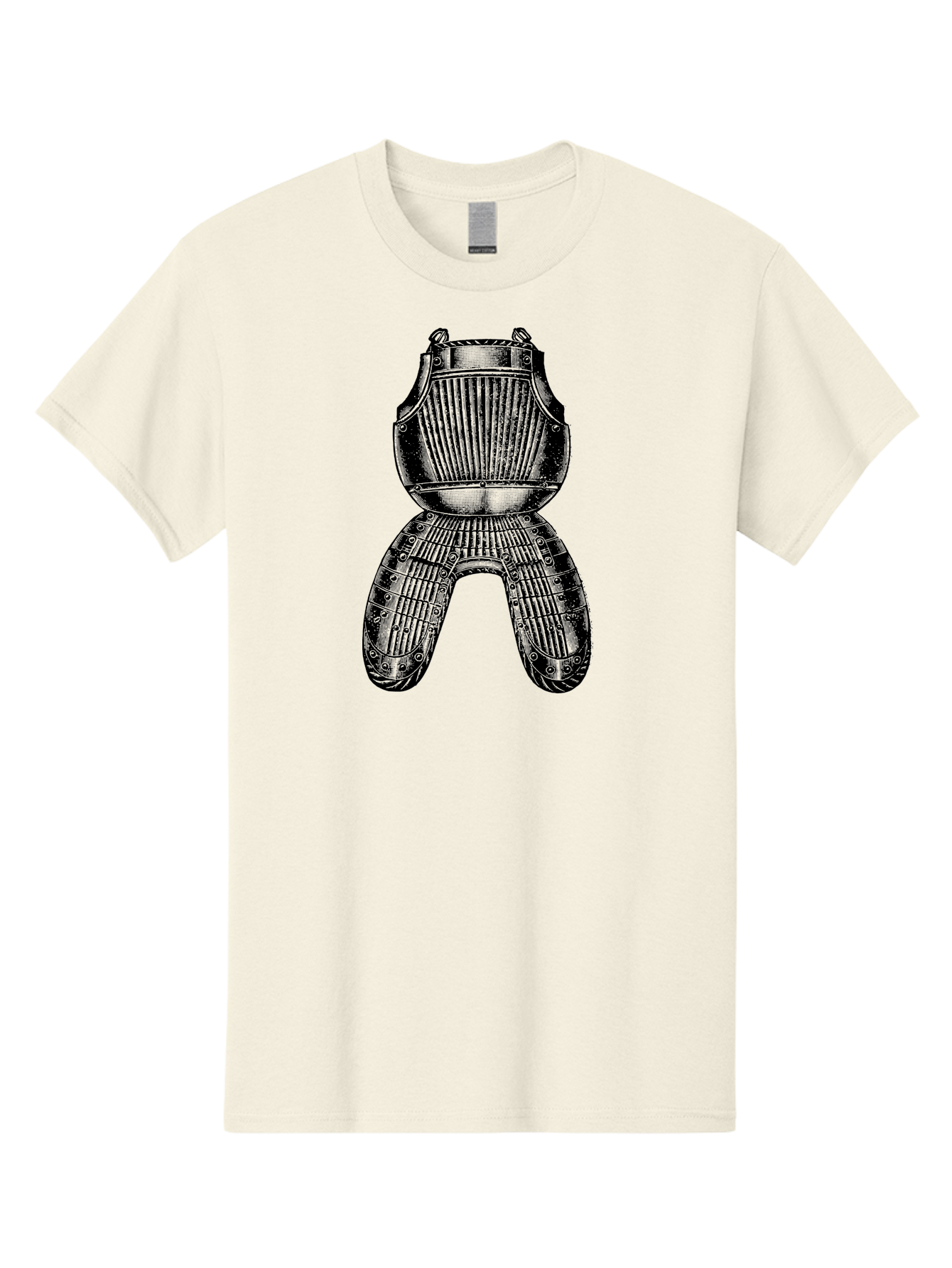 Diver-S-Suit Men'S Graphic Tee, 100% Cotton, Comfortable Casual Summer Wear, Machine Washable, Medieval Armor, Protective Gear, Historical Relic, Knight'S Attire, Metal Craftsmanship, Vintage Design, Decorative Armor, Historical Artifact Aad534 21