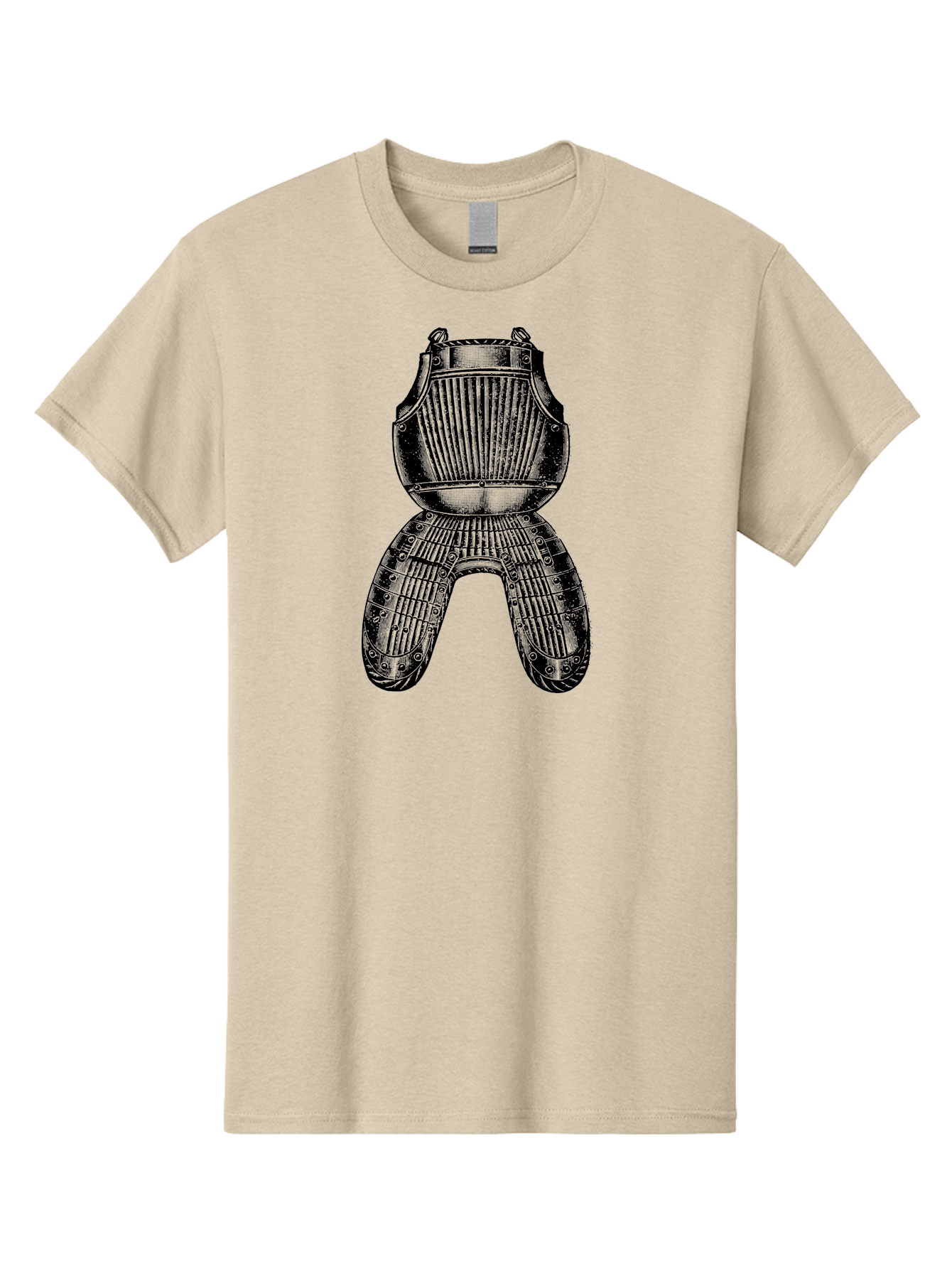 Diver-S-Suit Men'S Graphic Tee, 100% Cotton, Comfortable Casual Summer Wear, Machine Washable, Medieval Armor, Protective Gear, Historical Relic, Knight'S Attire, Metal Craftsmanship, Vintage Design, Decorative Armor, Historical Artifact Aad534 1