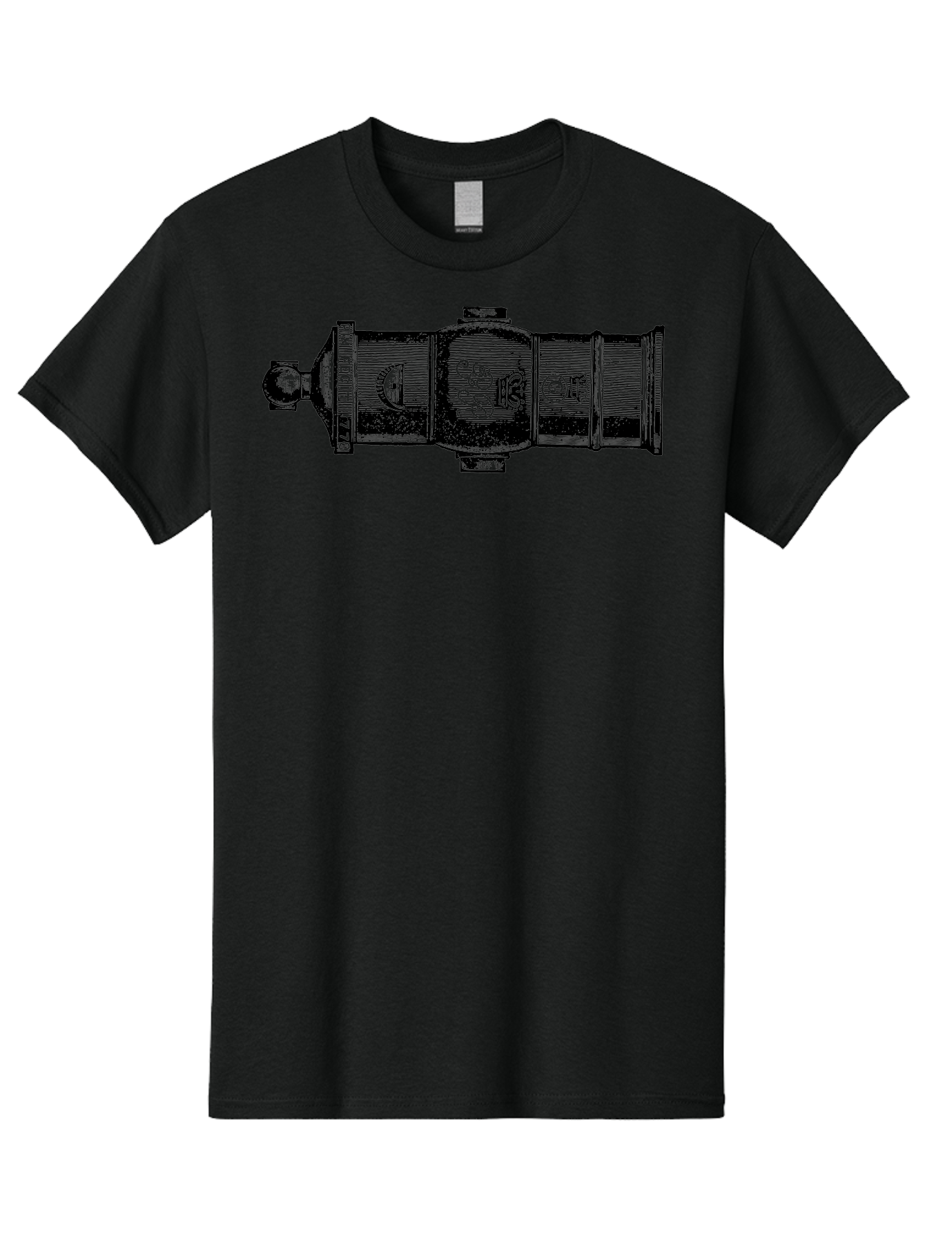 Pin-Fegut-1770-Gun Men'S Graphic Tee, 100% Cotton, Comfortable Casual Summer Wear, Machine Washable, Vintage Cannon, Historic Artillery, Pin Rebuilt 1770, Antique Weapon, Military History, Naval Warfare, Emblematic Design, Symbolic Markings Aad553 7