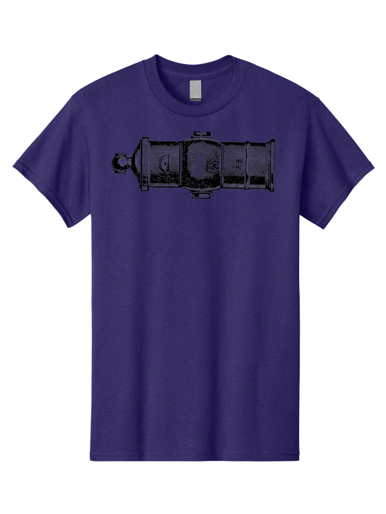 Pin-Fegut-1770-Gun Men'S Graphic Tee, 100% Cotton, Comfortable Casual Summer Wear, Machine Washable, Vintage Cannon, Historic Artillery, Pin Rebuilt 1770, Antique Weapon, Military History, Naval Warfare, Emblematic Design, Symbolic Markings Aad553 21