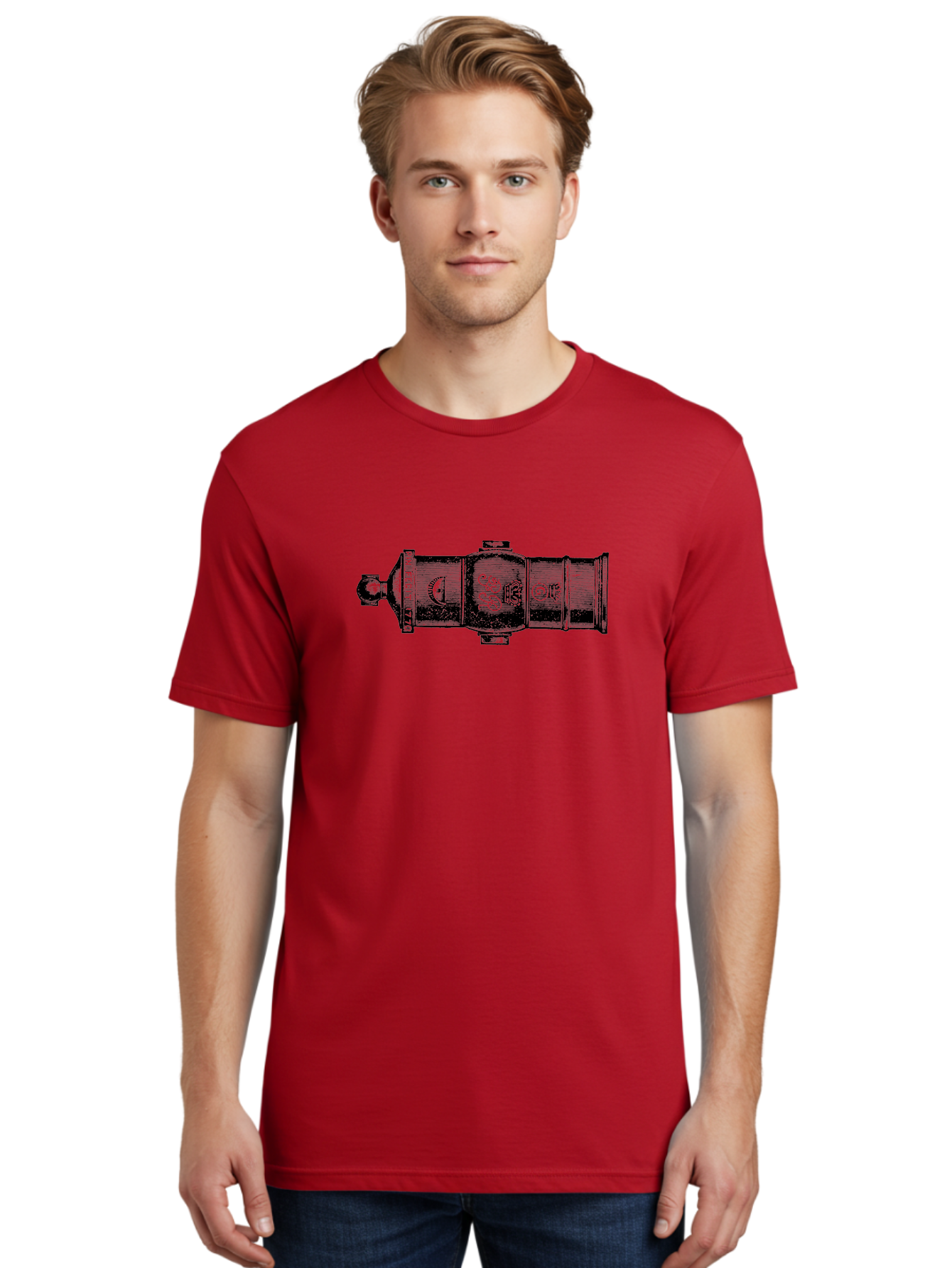 Pin-Fegut-1770-Gun Men'S Graphic Tee, 100% Cotton, Comfortable Casual Summer Wear, Machine Washable, Vintage Cannon, Historic Artillery, Pin Rebuilt 1770, Antique Weapon, Military History, Naval Warfare, Emblematic Design, Symbolic Markings Aad553 30