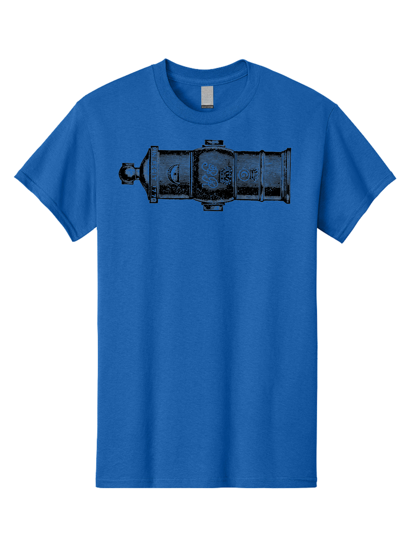 Pin-Fegut-1770-Gun Men'S Graphic Tee, 100% Cotton, Comfortable Casual Summer Wear, Machine Washable, Vintage Cannon, Historic Artillery, Pin Rebuilt 1770, Antique Weapon, Military History, Naval Warfare, Emblematic Design, Symbolic Markings Aad553 5