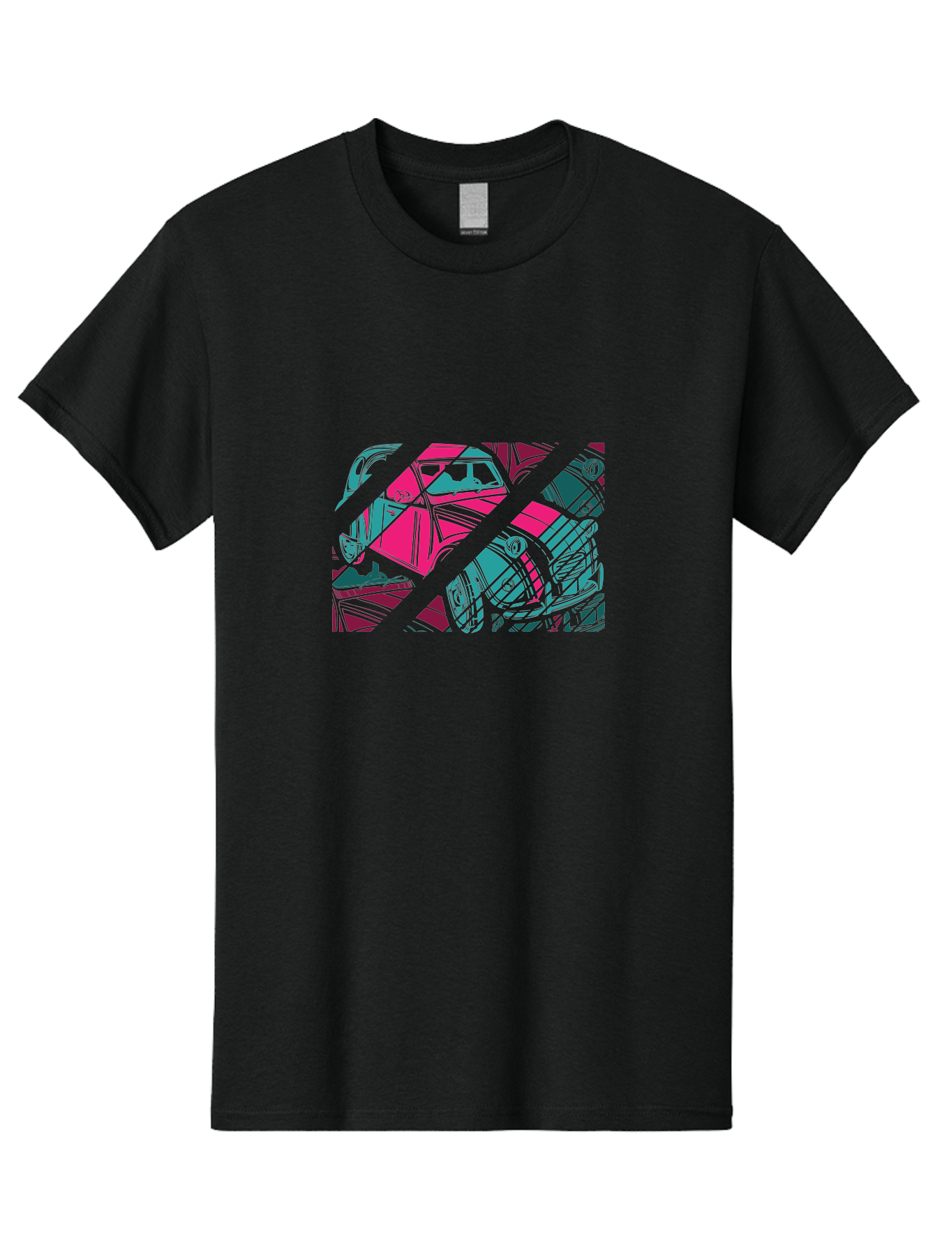 Abstract-Shapes Men'S Graphic Tee, 100% Cotton, Comfortable Casual Summer Wear, Machine Washable, Abstract Art, Modern Design, Vibrant Colors, Pink, Blue, Geometric Shapes, Mixed Media, Creative Expression, Artistic Texture, Contemporary Style Aad568 29