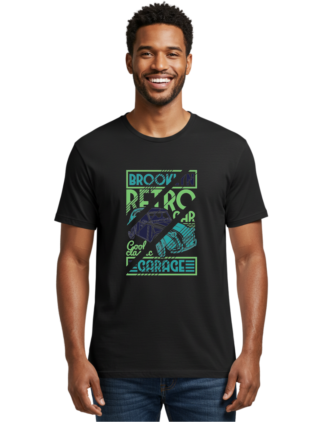 Brook-N-Petro-Car-Cool Men'S Graphic Tee, 100% Cotton, Comfortable Casual Summer Wear, Machine Washable, Vintage Car, Retro Automobile, Cool Design, Stylized Vehicle, Drift Car, Custom Graphic, Automotive Art, Graphic Design, Typography, Aad569 18