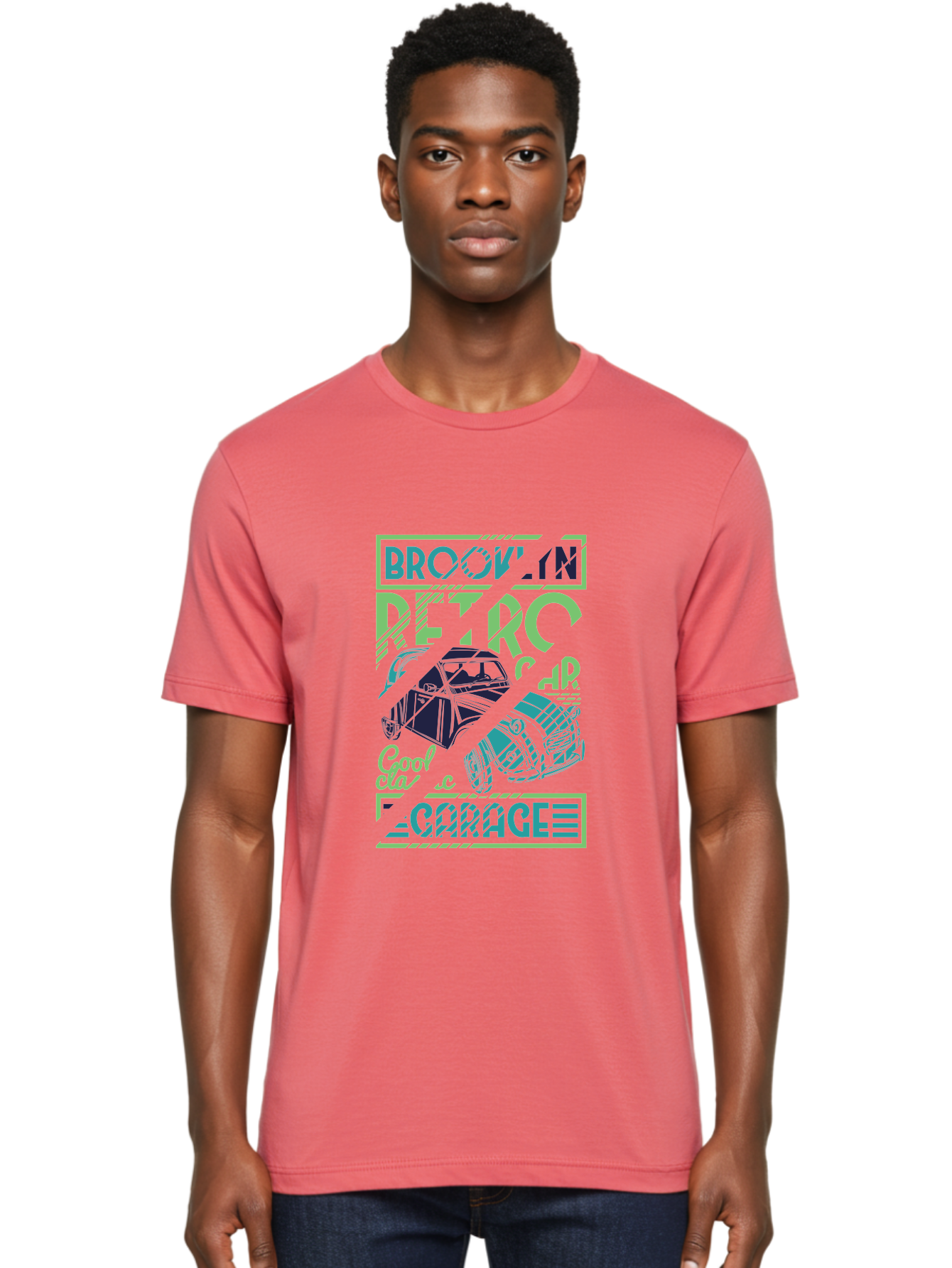 Brook-N-Petro-Car-Cool Men'S Graphic Tee, 100% Cotton, Comfortable Casual Summer Wear, Machine Washable, Vintage Car, Retro Automobile, Cool Design, Stylized Vehicle, Drift Car, Custom Graphic, Automotive Art, Graphic Design, Typography, Aad569 20