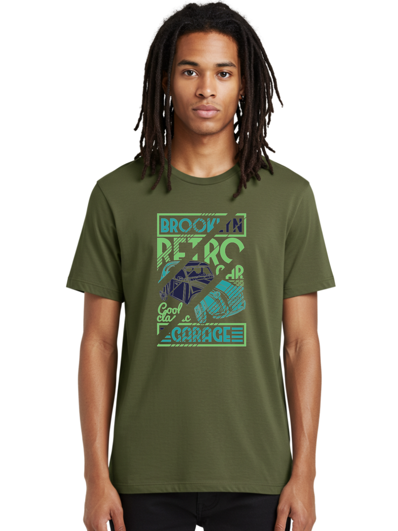 Brook-N-Petro-Car-Cool Men'S Graphic Tee, 100% Cotton, Comfortable Casual Summer Wear, Machine Washable, Vintage Car, Retro Automobile, Cool Design, Stylized Vehicle, Drift Car, Custom Graphic, Automotive Art, Graphic Design, Typography, Aad569 26