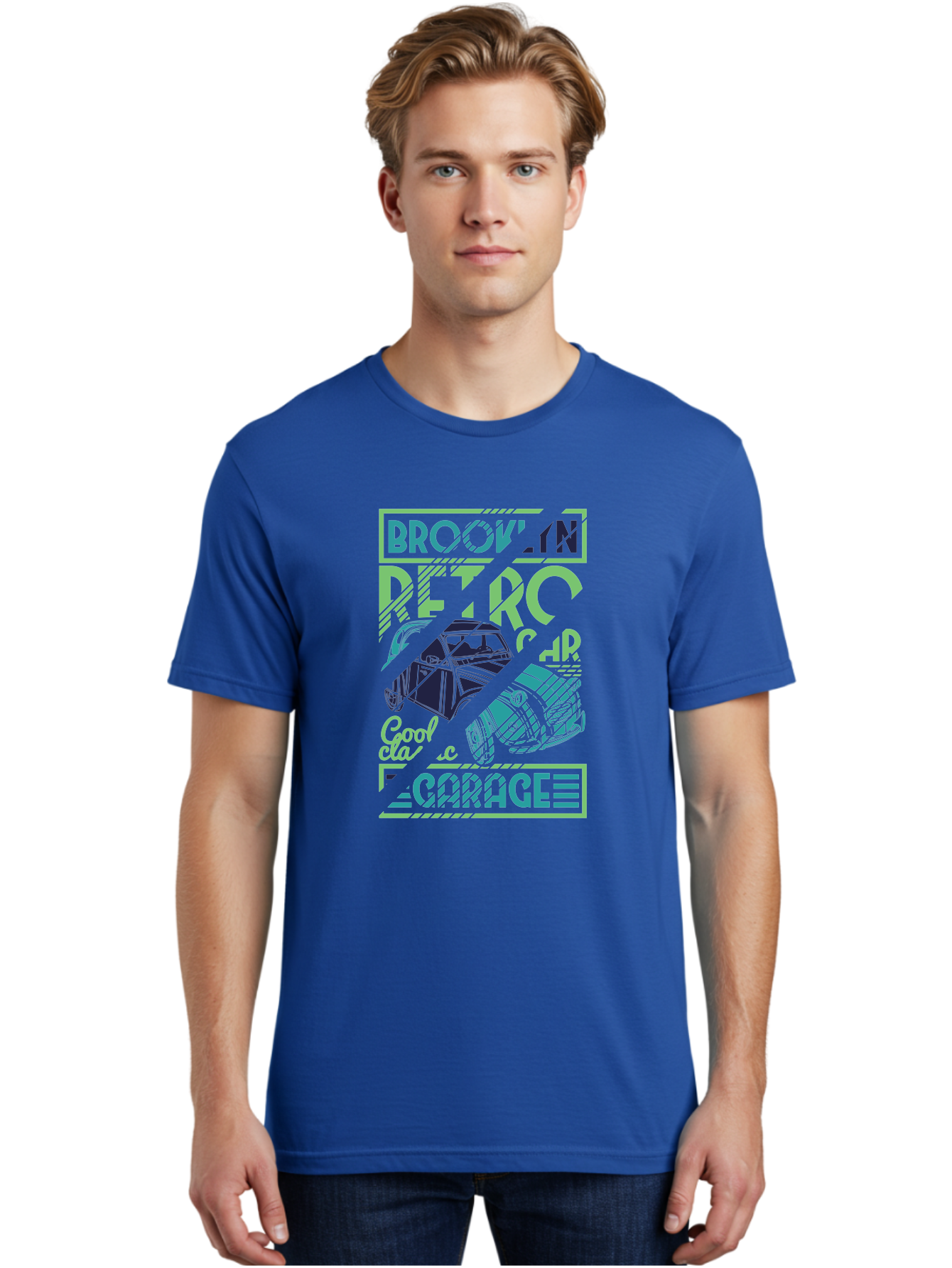 Brook-N-Petro-Car-Cool Men'S Graphic Tee, 100% Cotton, Comfortable Casual Summer Wear, Machine Washable, Vintage Car, Retro Automobile, Cool Design, Stylized Vehicle, Drift Car, Custom Graphic, Automotive Art, Graphic Design, Typography, Aad569 6