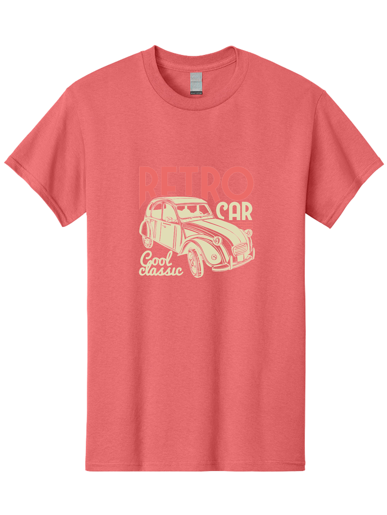 Retro-Car-1 Men'S Graphic Tee, 100% Cotton, Comfortable Casual Summer Wear, Machine Washable, Vintage Car, Retro Automobile, Classic Vehicle, Nostalgic Ride, Cool Classic, Retro Style, Vintage Wheels, Antique Car Aad573 11