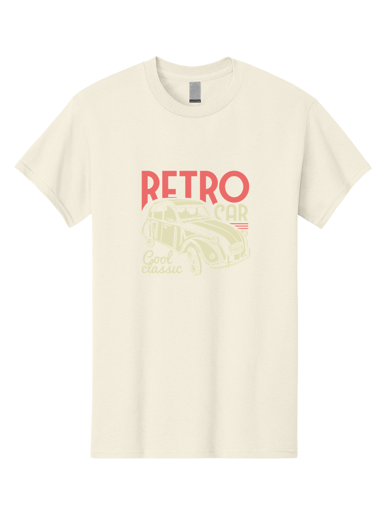 Retro-Car-1 Men'S Graphic Tee, 100% Cotton, Comfortable Casual Summer Wear, Machine Washable, Vintage Car, Retro Automobile, Classic Vehicle, Nostalgic Ride, Cool Classic, Retro Style, Vintage Wheels, Antique Car Aad573 21