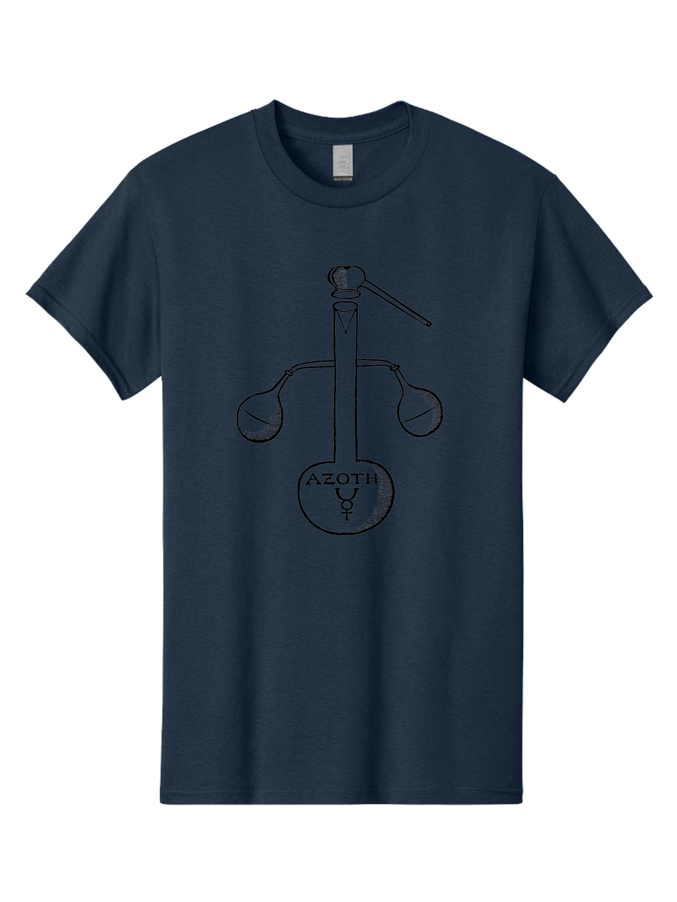 Azoth-Symbol Men'S Graphic Tee, 100% Cotton, Comfortable Casual Summer Wear, Machine Washable, Alchemical Symbol, Azoth Symbol, Mystical Diagram, Spiritual Transformation, Hermetic Principles, Esoteric Art, Ancient Knowledge, Mystical Symbols, Aad582 27