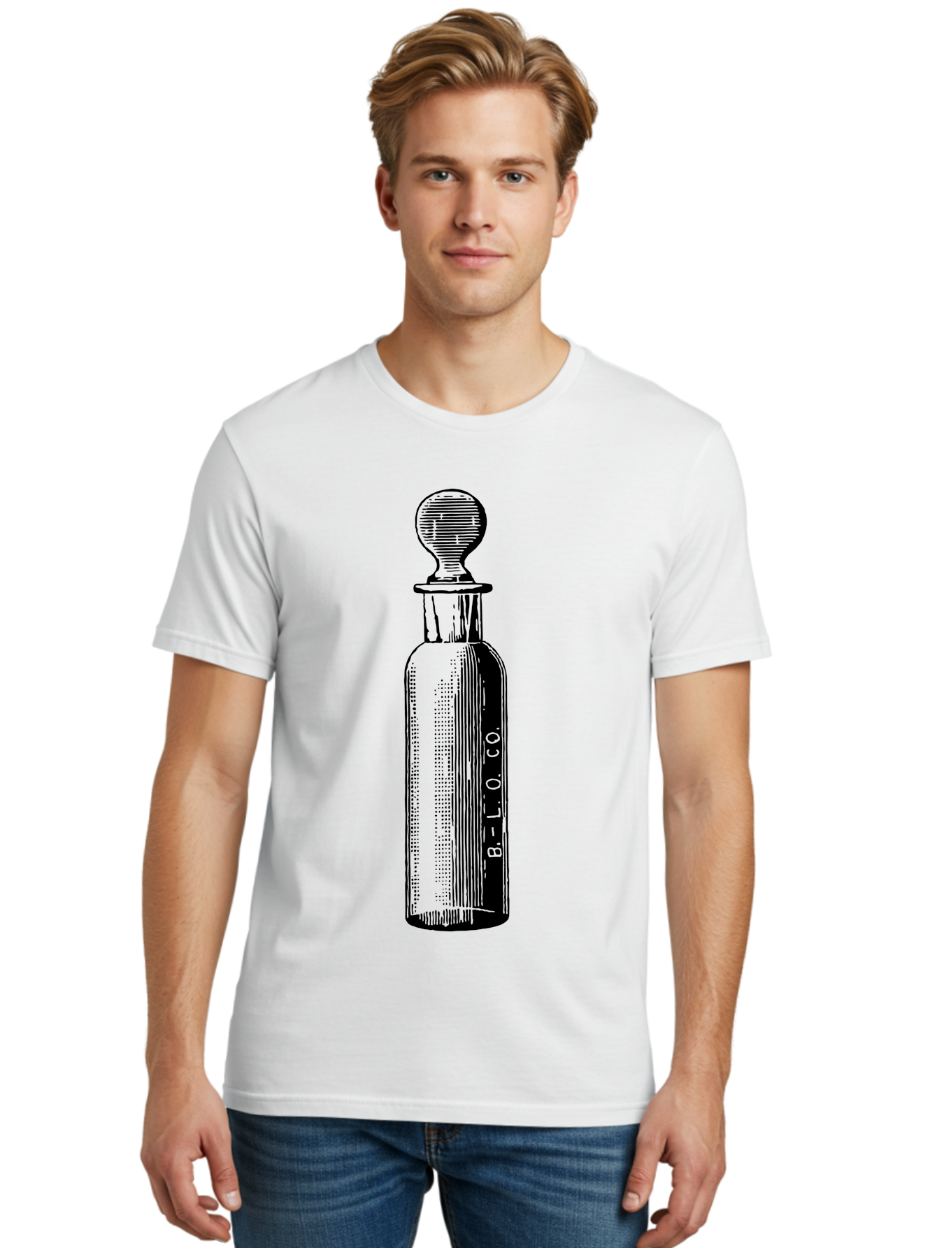 B-0-300-Hydrometer Men'S Graphic Tee, 100% Cotton, Comfortable Casual Summer Wear, Machine Washable, Urinometer, Laboratory Equipment, Scientific Tool, Measurement Device, Cylindrical Glass, Bulb On Top, 0.30 Calibration, Medical Analysis, Aad583 14