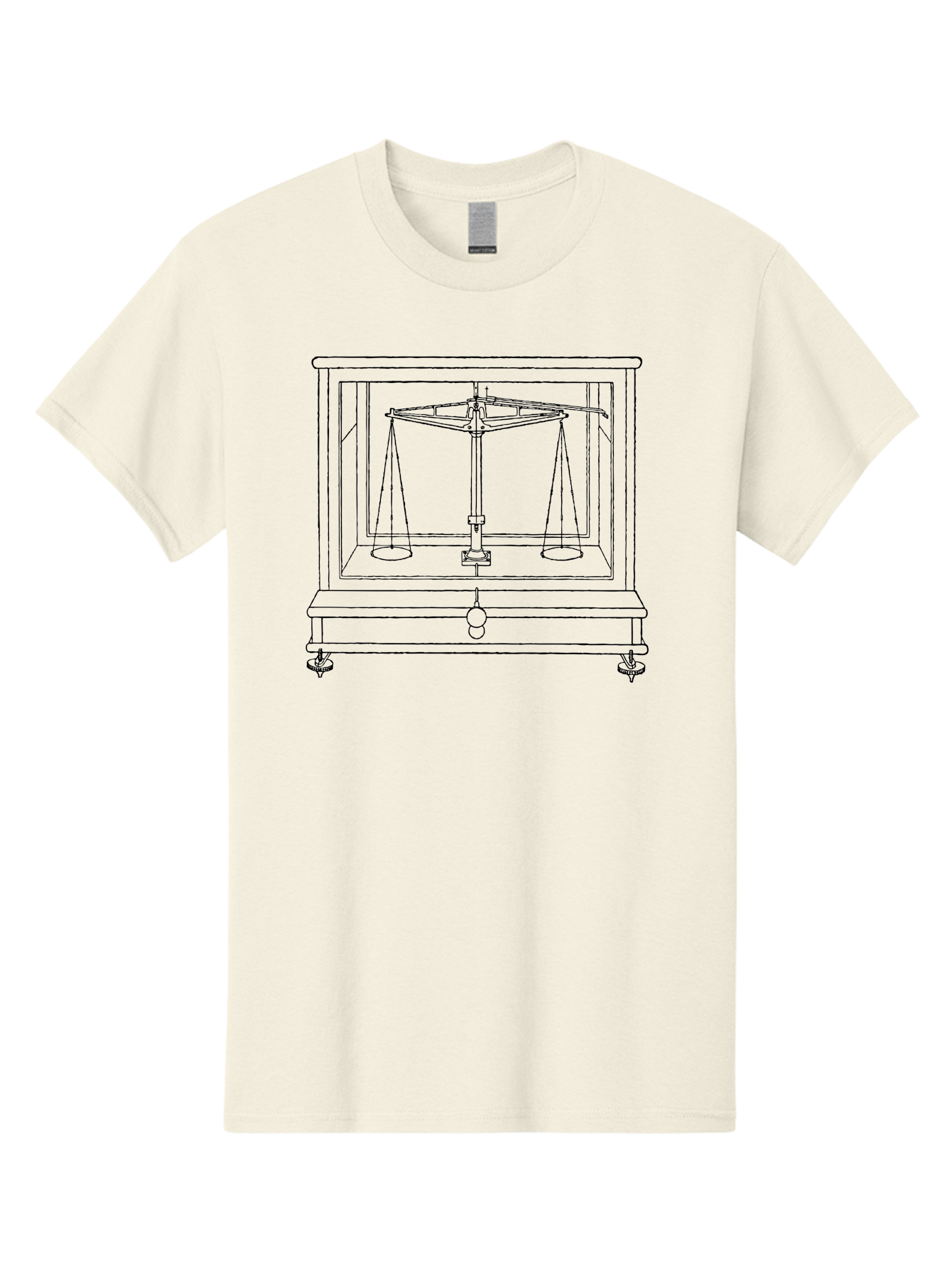 Balance-Scale Men'S Graphic Tee, 100% Cotton, Comfortable Casual Summer Wear, Machine Washable, Balance Scale, Weighing Instrument, Precision Measurement, Justice Symbol, Equality Representation, Laboratory Equipment, Scientific Tool, Aad584 19