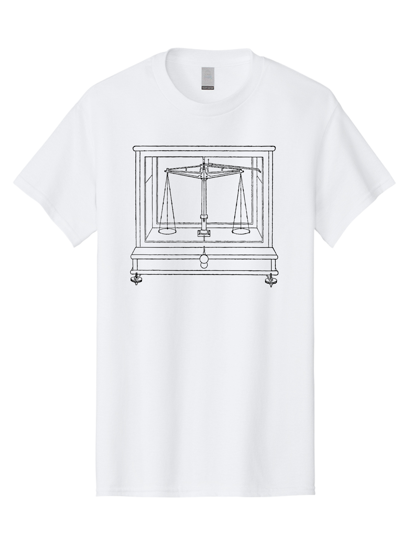 Balance-Scale Men'S Graphic Tee, 100% Cotton, Comfortable Casual Summer Wear, Machine Washable, Balance Scale, Weighing Instrument, Precision Measurement, Justice Symbol, Equality Representation, Laboratory Equipment, Scientific Tool, Aad584 29