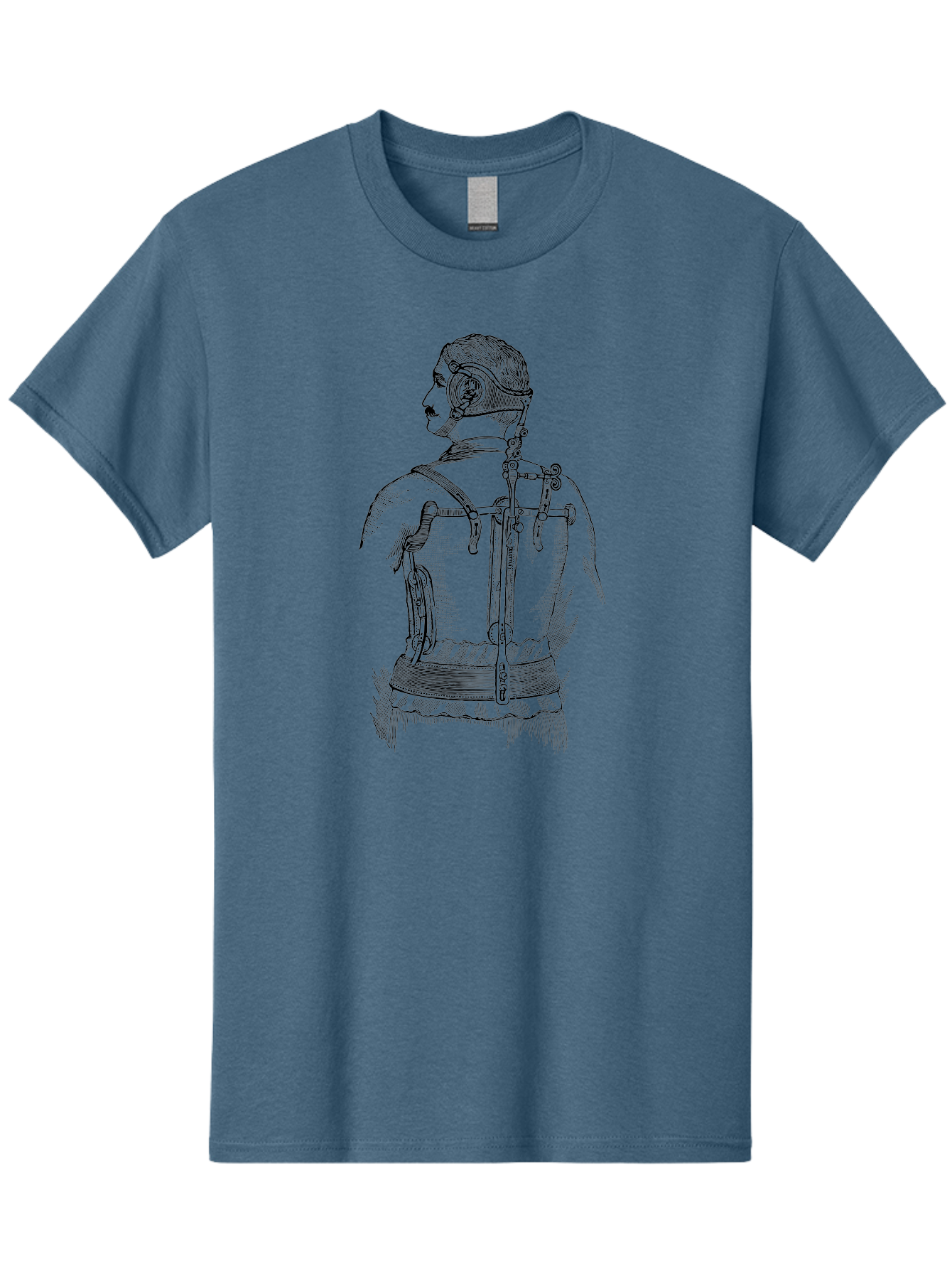 Corset Men'S Graphic Tee, 100% Cotton, Comfortable Casual Summer Wear, Machine Washable, Woman Wearing Corset, Vintage Fashion, Antique Clothing, Historical Attire, Tight-Lacing, Restrictive Garments, Women'S Clothing, Fashion History, Aad587 9