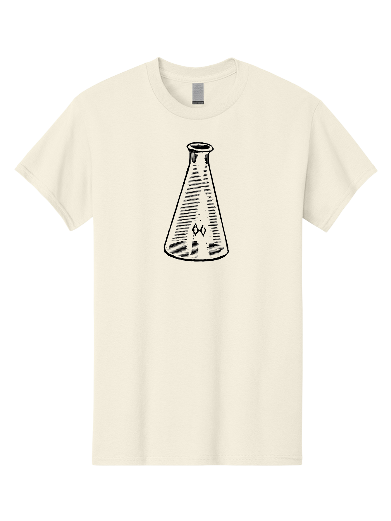 Erlenmeyer-Flask Men'S Graphic Tee, 100% Cotton, Comfortable Casual Summer Wear, Machine Washable, Erlenmeyer Flask, Laboratory Equipment, Science, Chemistry, Laboratory Glassware, Experimental Apparatus, Scientific Tools, Research Equipment Aad597 19