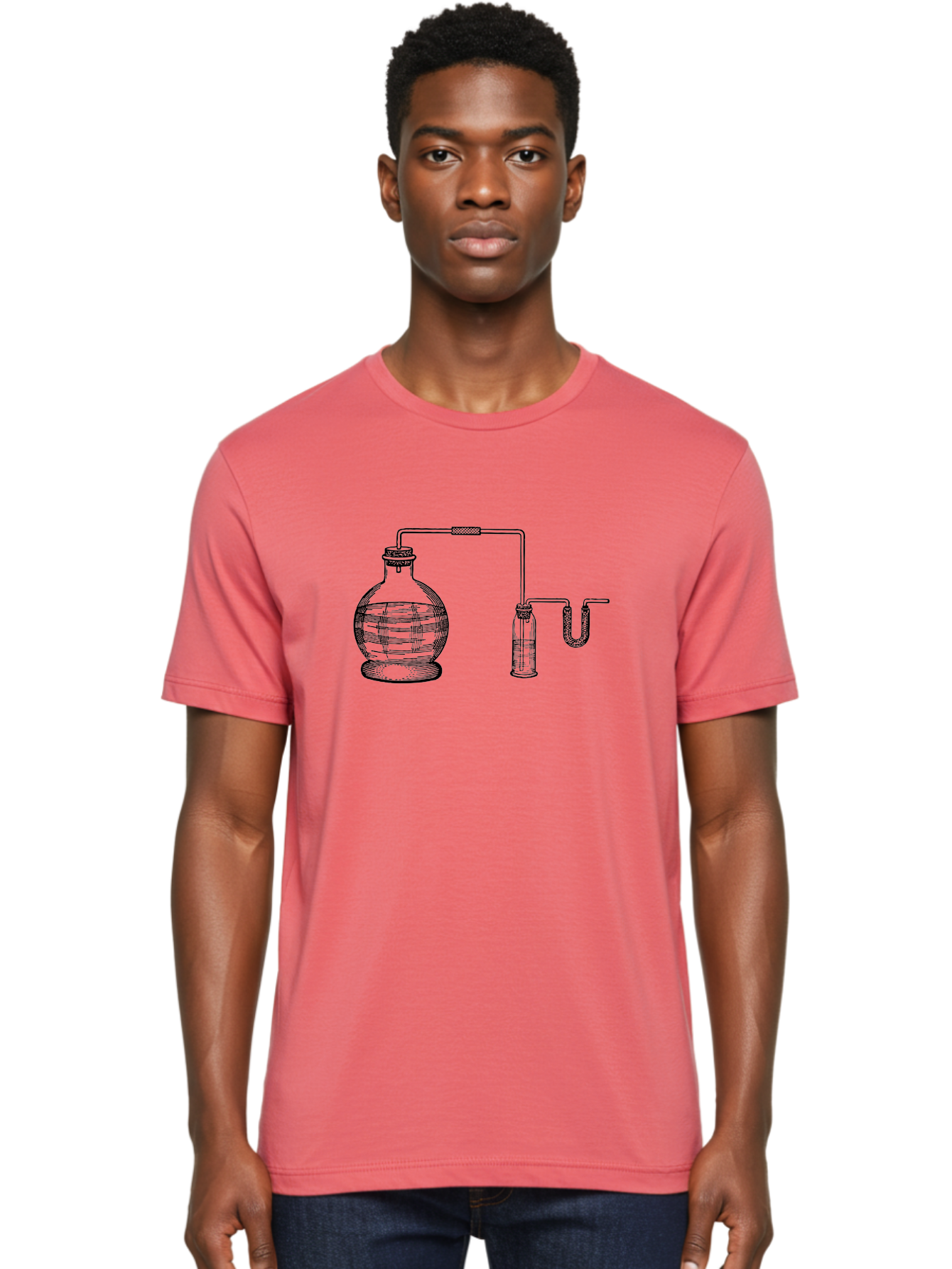 Laboratory-Equipment-1 Men'S Graphic Tee, 100% Cotton, Comfortable Casual Summer Wear, Machine Washable, Laboratory Equipment, Science Experiment, Glassware, Laboratory Flask, Laboratory Tube, Scientific Apparatus, Chemistry Lab, Aad615 6