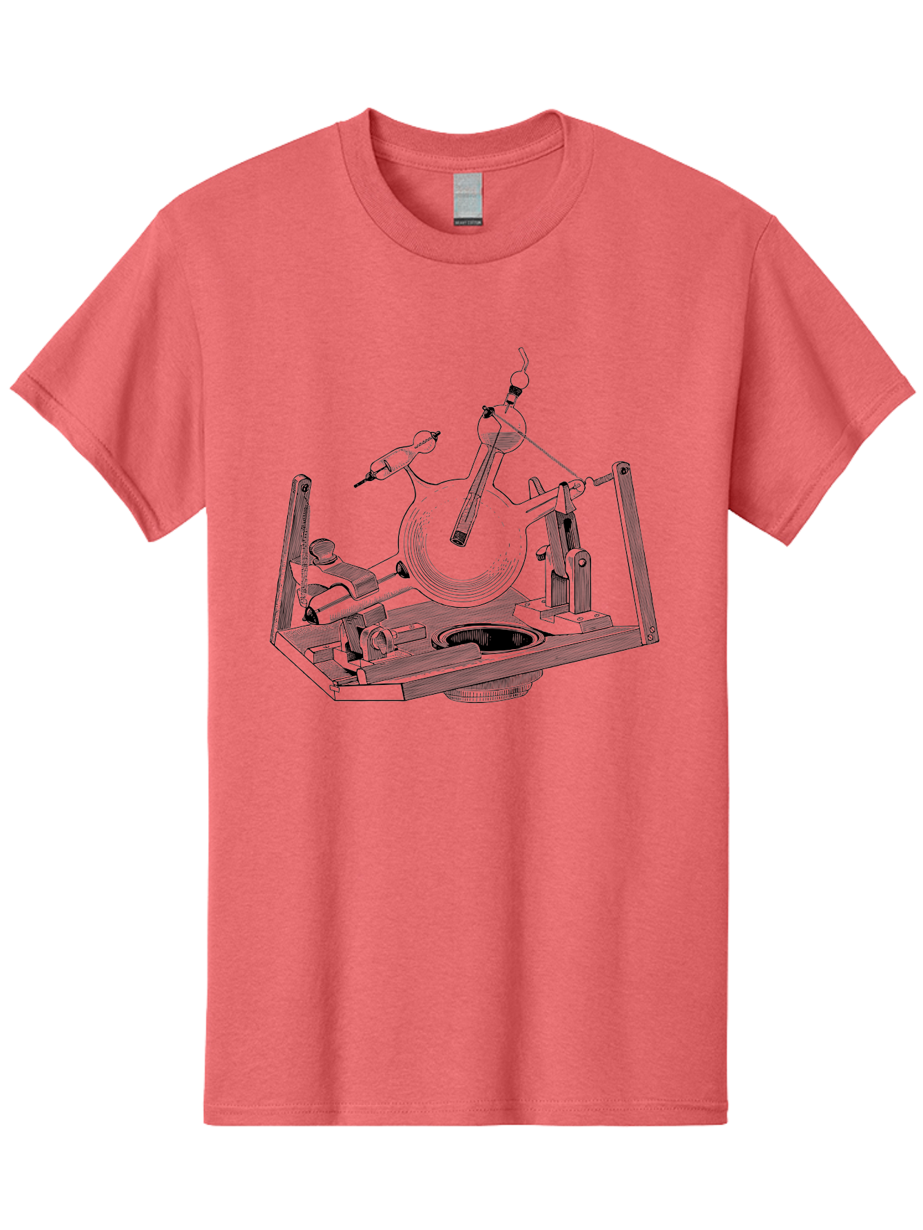 Laboratory-Equipment-5 Men'S Graphic Tee, 100% Cotton, Comfortable Casual Summer Wear, Machine Washable, Laboratory Equipment, Scientific Instruments, Glassware, Distillation Apparatus, Chemistry Lab, Experimental Setup, Research Tools, Aad619 5
