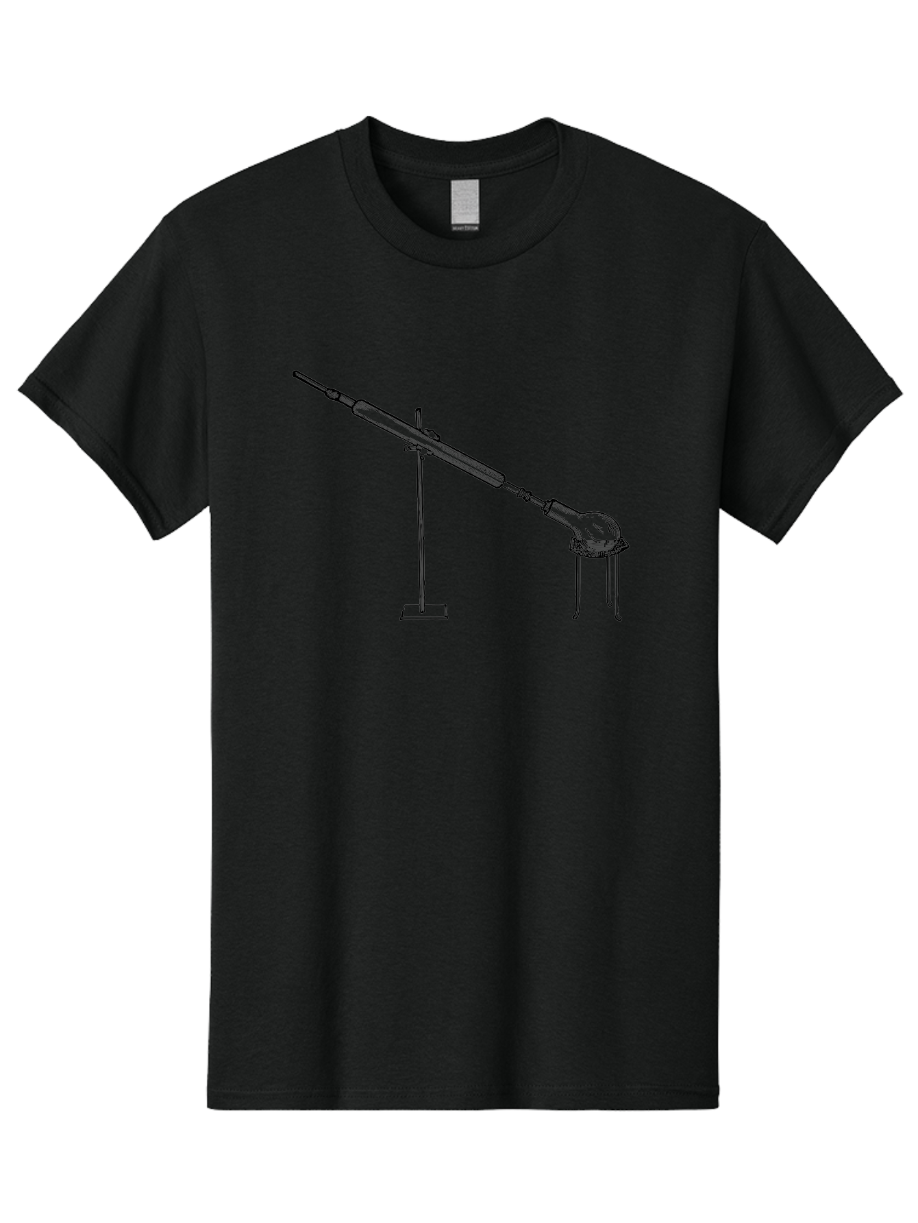 Laboratory-Equipment-8 Men'S Graphic Tee, 100% Cotton, Comfortable Casual Summer Wear, Machine Washable, Laboratory Equipment, Scientific Apparatus, Distillation Setup, Glassware, Chemistry Lab, Science Experiment, Test Tube, Clamp Stand, Aad622 5