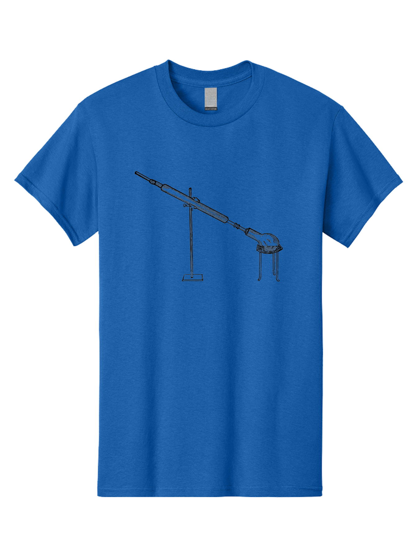 Laboratory-Equipment-8 Men'S Graphic Tee, 100% Cotton, Comfortable Casual Summer Wear, Machine Washable, Laboratory Equipment, Scientific Apparatus, Distillation Setup, Glassware, Chemistry Lab, Science Experiment, Test Tube, Clamp Stand, Aad622 15