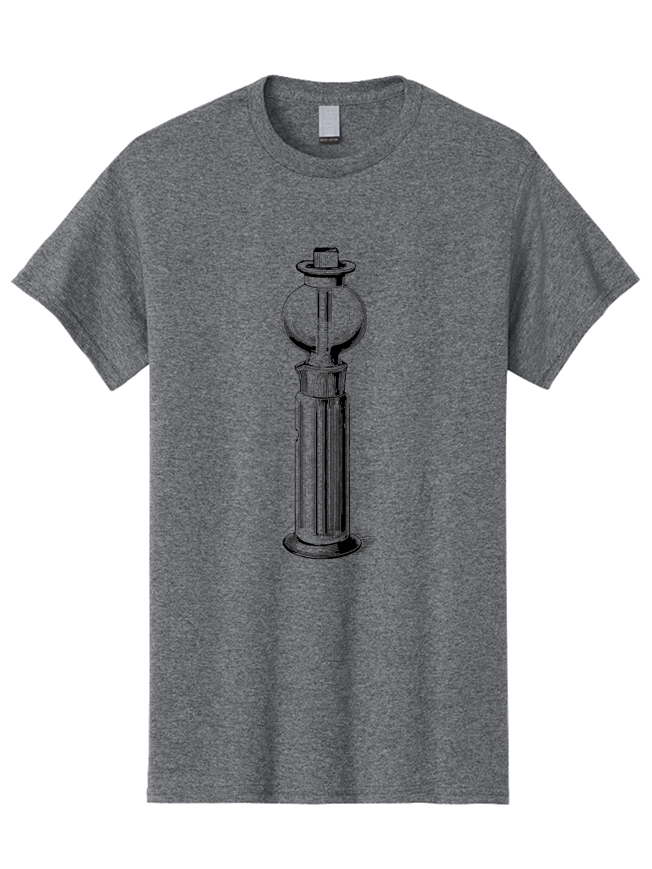 Lamp-Post Men'S Graphic Tee, 100% Cotton, Comfortable Casual Summer Wear, Machine Washable, Vintage Lamp Post, Street Lamp, Antique Lighting, Classic Design, Traditional Style, Ornate Details, Historic Architecture Aad628 9
