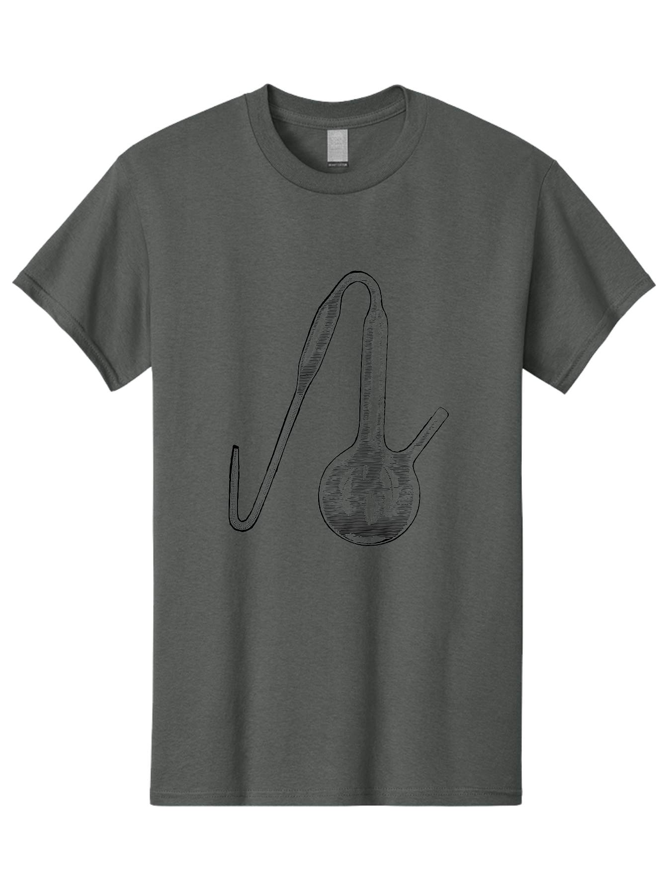 Retort Men'S Graphic Tee, 100% Cotton, Comfortable Casual Summer Wear, Machine Washable, Laboratory Equipment, Science, Chemistry, Distillation, Vintage, Retort, Scientific Instrument, Experimental Setup, Old Fashioned Lab Equipment Aad647 5