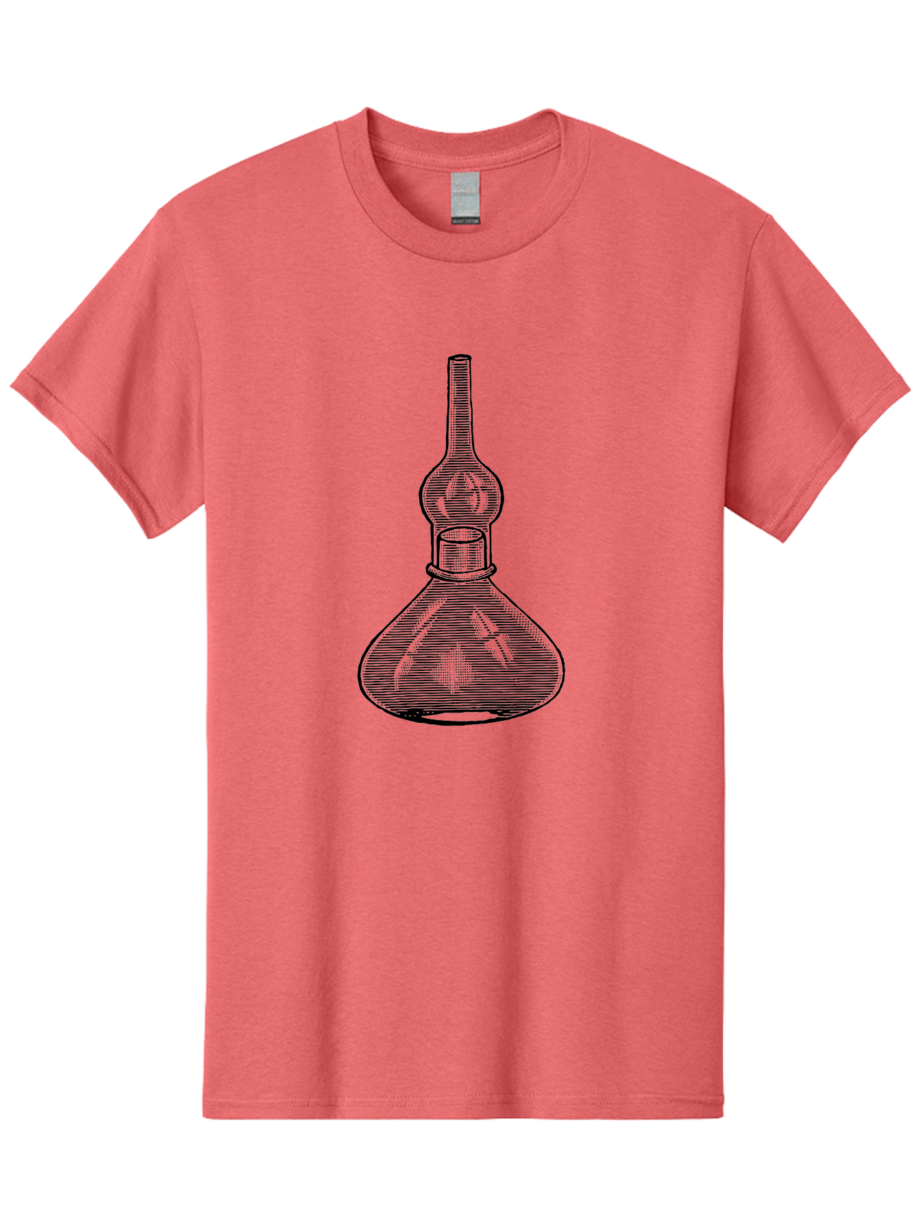 Separatory-Funnel Men'S Graphic Tee, 100% Cotton, Comfortable Casual Summer Wear, Machine Washable, Laboratory Equipment, Separatory Funnel, Glassware, Chemistry Lab, Scientific Tools, Experimental Apparatus, Chemical Separation Aad649 5