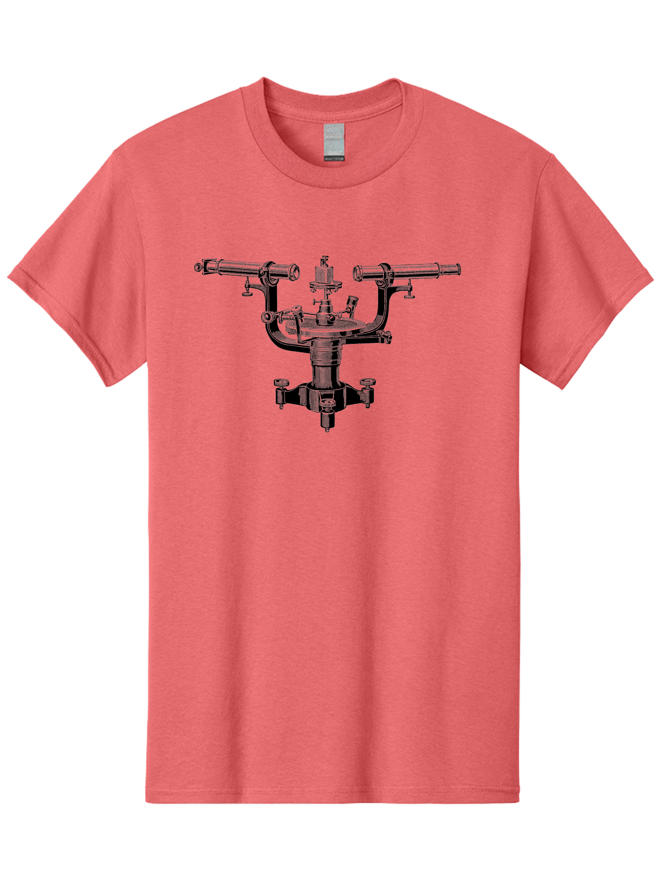 Theodolite Men'S Graphic Tee, 100% Cotton, Comfortable Casual Summer Wear, Machine Washable, Vintage Theodolite, Surveying Equipment, Measuring Angles, Navigation Tool, Land Surveying, Historical Instrument, Precise Measurements, Aad655 7