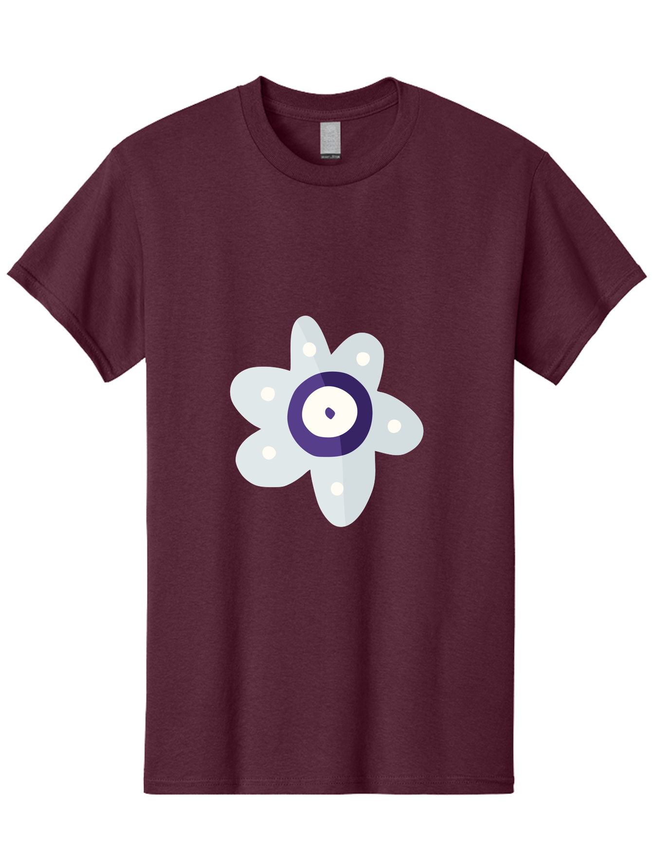 All-Seeing-Flower Men'S Graphic Tee, 100% Cotton, Comfortable Casual Summer Wear, Machine Washable, All-Seeing Eye, Mystical Symbol, Spiritual Icon, Symbolic Eye, Mystic Graphics, Abstract Art, Symbolic Imagery, Esoteric Symbols Aad667 23