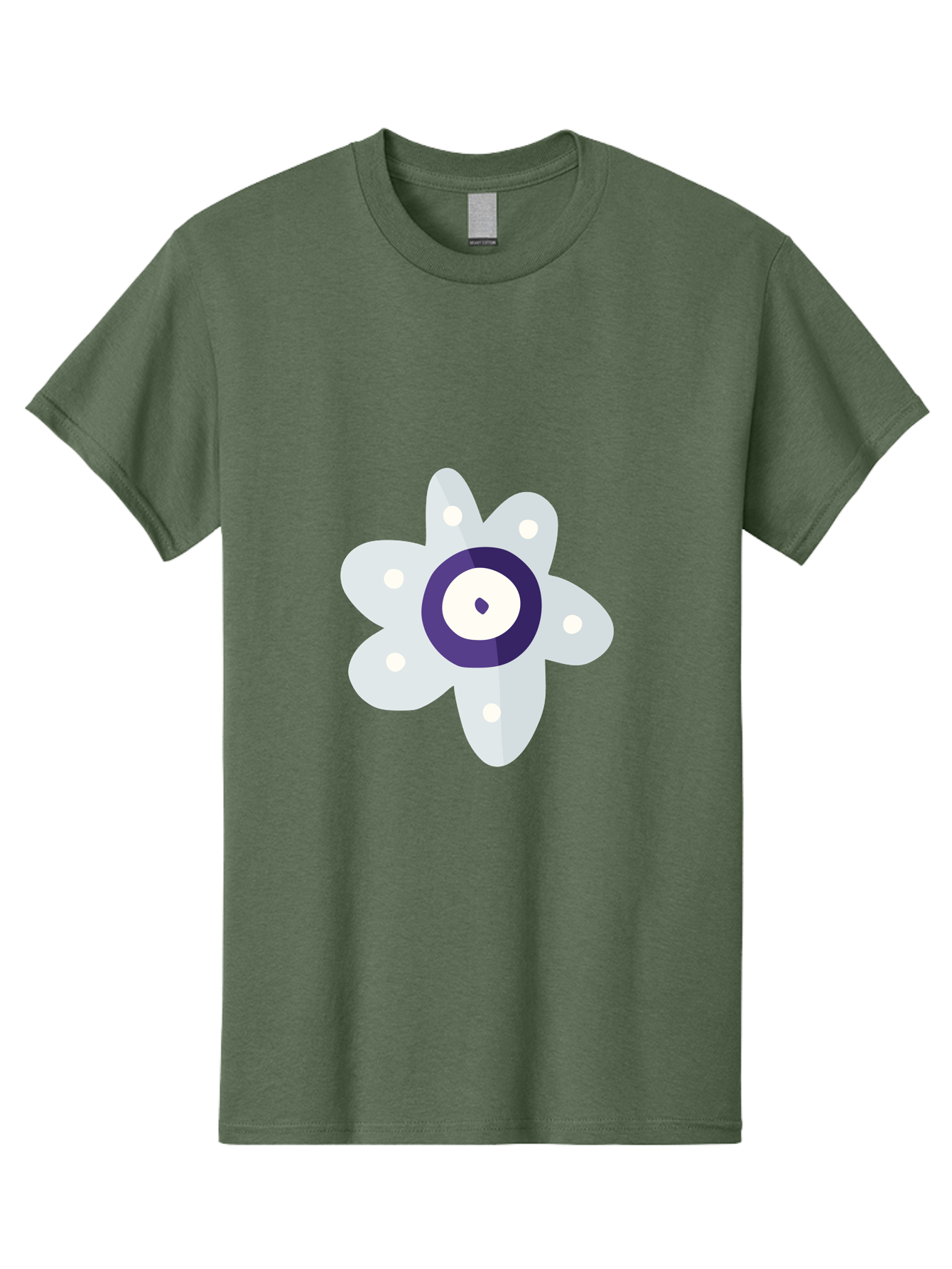 All-Seeing-Flower Men'S Graphic Tee, 100% Cotton, Comfortable Casual Summer Wear, Machine Washable, All-Seeing Eye, Mystical Symbol, Spiritual Icon, Symbolic Eye, Mystic Graphics, Abstract Art, Symbolic Imagery, Esoteric Symbols Aad667 7