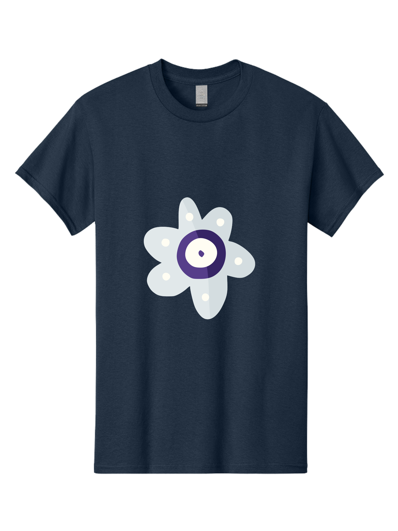 All-Seeing-Flower Men'S Graphic Tee, 100% Cotton, Comfortable Casual Summer Wear, Machine Washable, All-Seeing Eye, Mystical Symbol, Spiritual Icon, Symbolic Eye, Mystic Graphics, Abstract Art, Symbolic Imagery, Esoteric Symbols Aad667 19