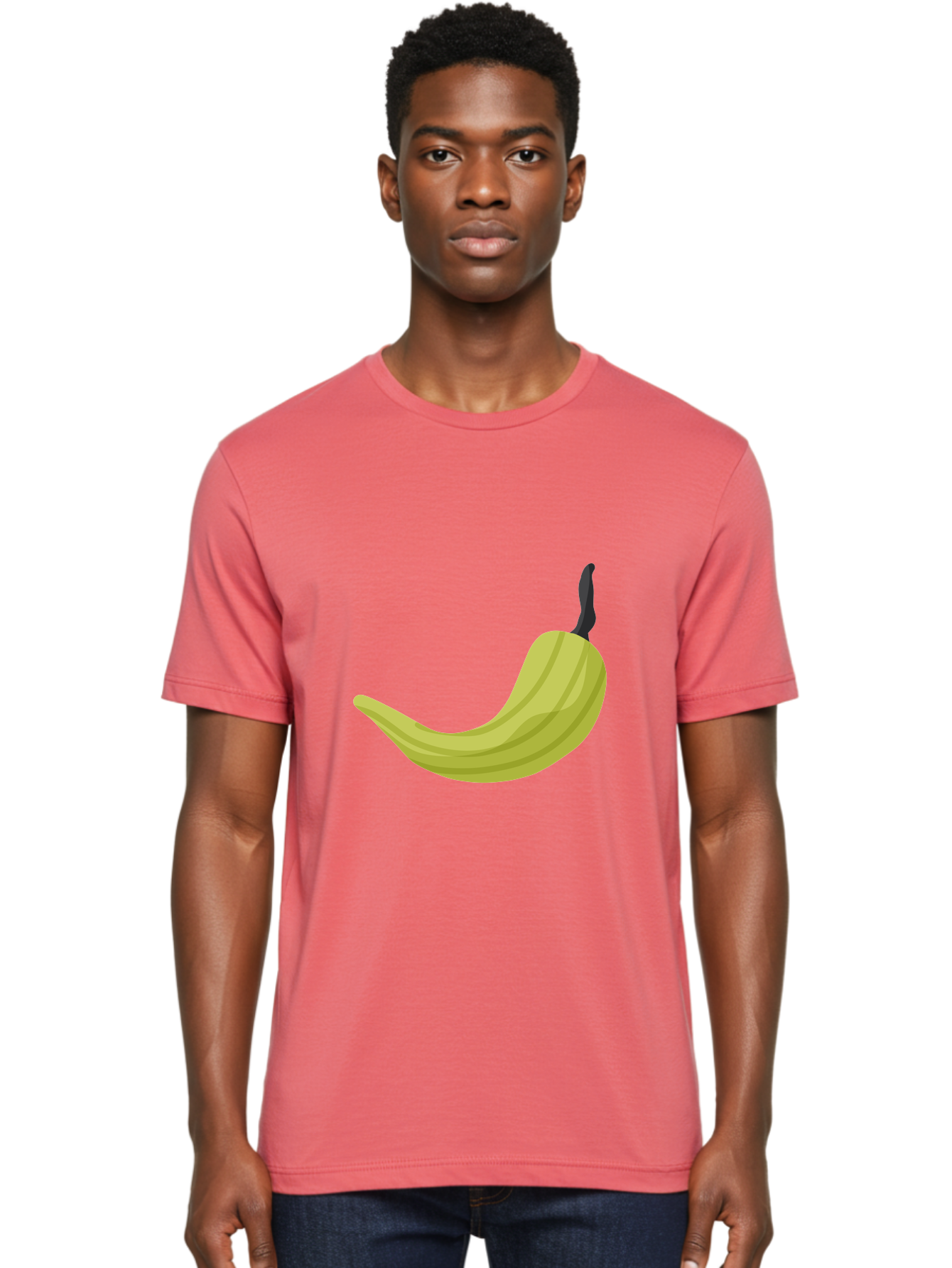 Banana Men'S Graphic Tee, 100% Cotton, Comfortable Casual Summer Wear, Machine Washable, Yellow Banana, Ripe Fruit, Healthy Snack, Digital Illustration, Cartoon Style, Simple Design, Fruit Icon Aad672 8
