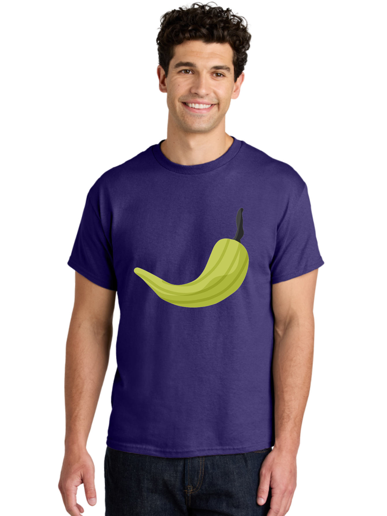 Banana Men'S Graphic Tee, 100% Cotton, Comfortable Casual Summer Wear, Machine Washable, Yellow Banana, Ripe Fruit, Healthy Snack, Digital Illustration, Cartoon Style, Simple Design, Fruit Icon Aad672 26