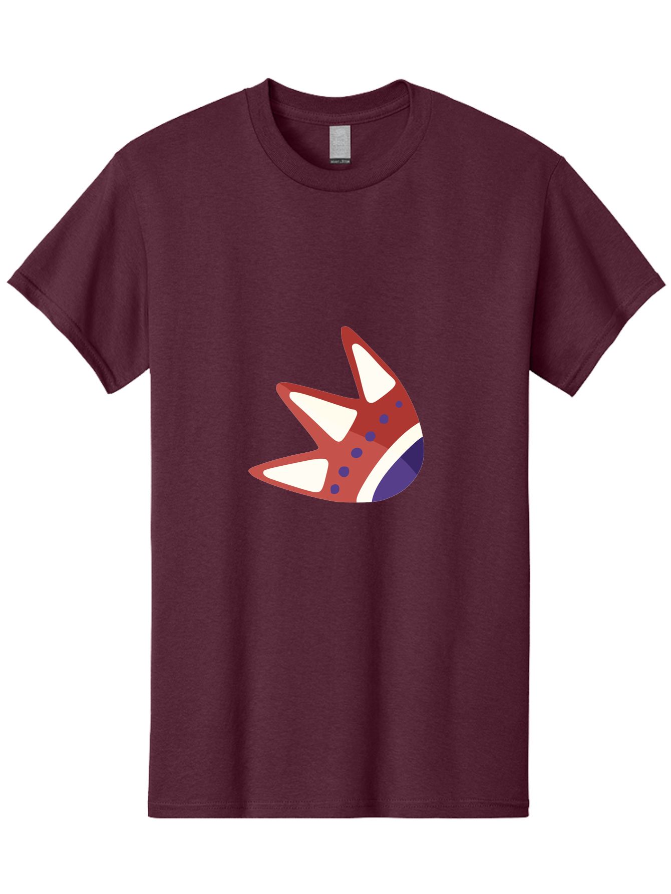 Dinosaur-Foot Men'S Graphic Tee, 100% Cotton, Comfortable Casual Summer Wear, Machine Washable, Shark Mouth, Cartoon Style, Sharp Teeth, Red And White, Blue Spots, Underwater Creature, Ocean Animal, Cartoon Character Aad695 11